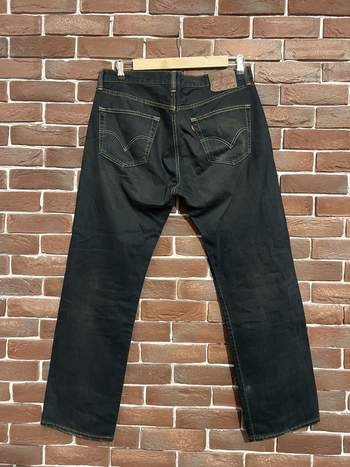 Levi's Levi’s 501 36x32 dirty washed damaged grunge flared jeans Size US 36 / EU 52 - 2 Thumbnail