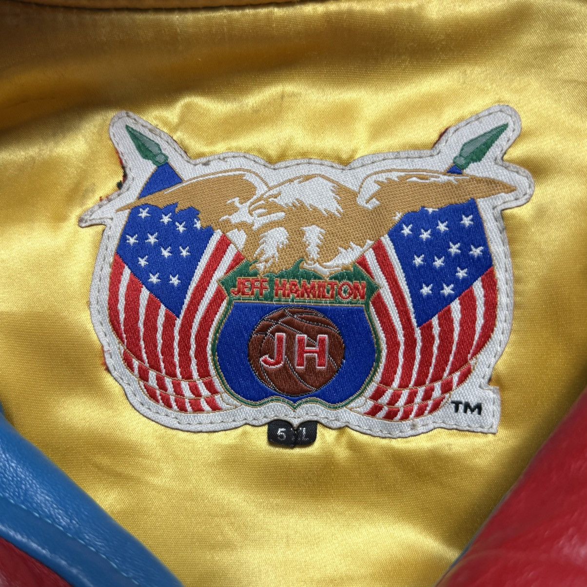Jeff Hamilton Jeff Hamilton NBA Lakers 2002 3 Peat Champions Jacket Size US XXL / EU 58 / 5 - 11 Thumbnail