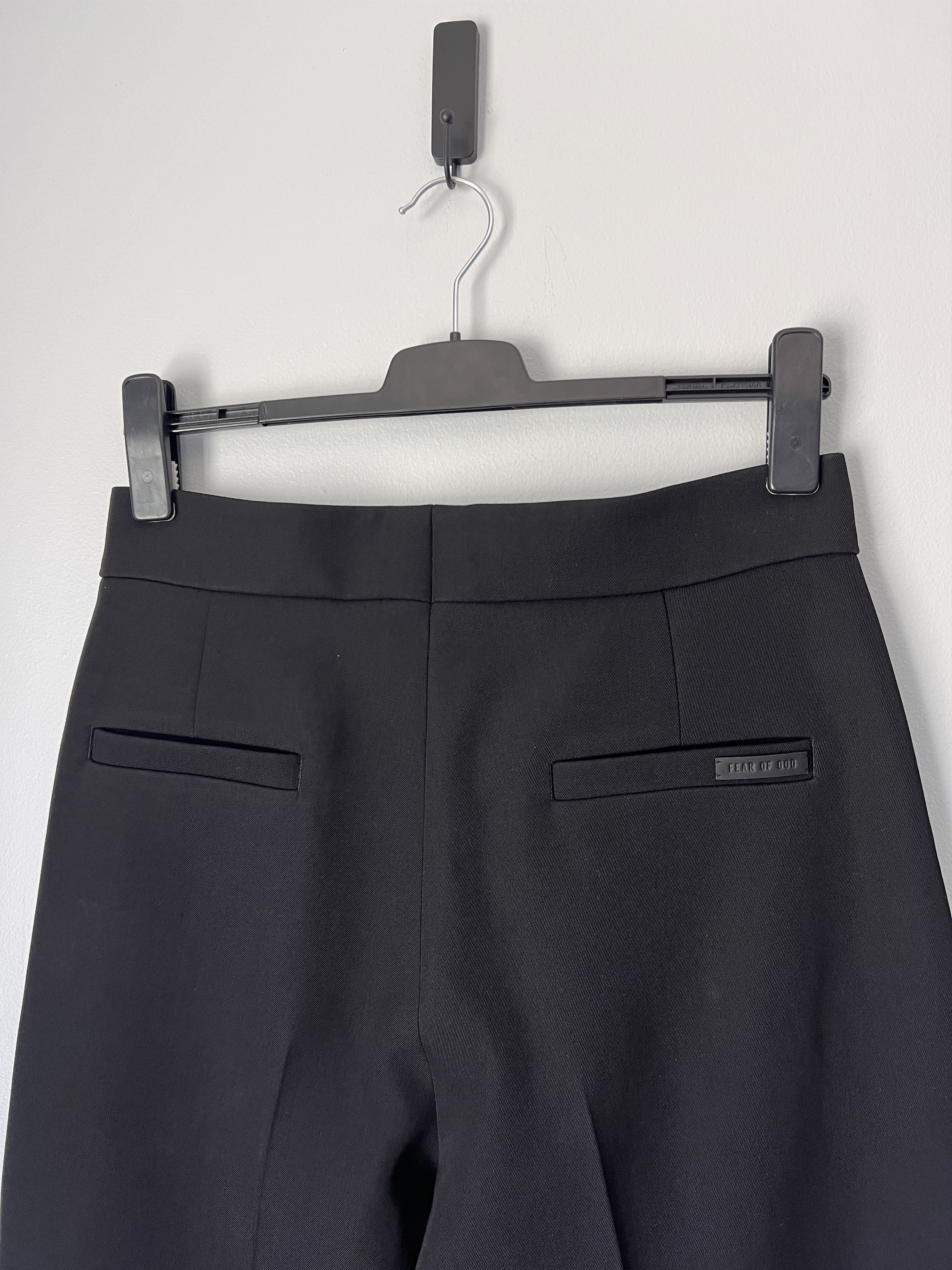 Fear of God Fear of God Wool Single Pleat Relaxed Trousers in Black Size US 32 / EU 48 - 5 Thumbnail
