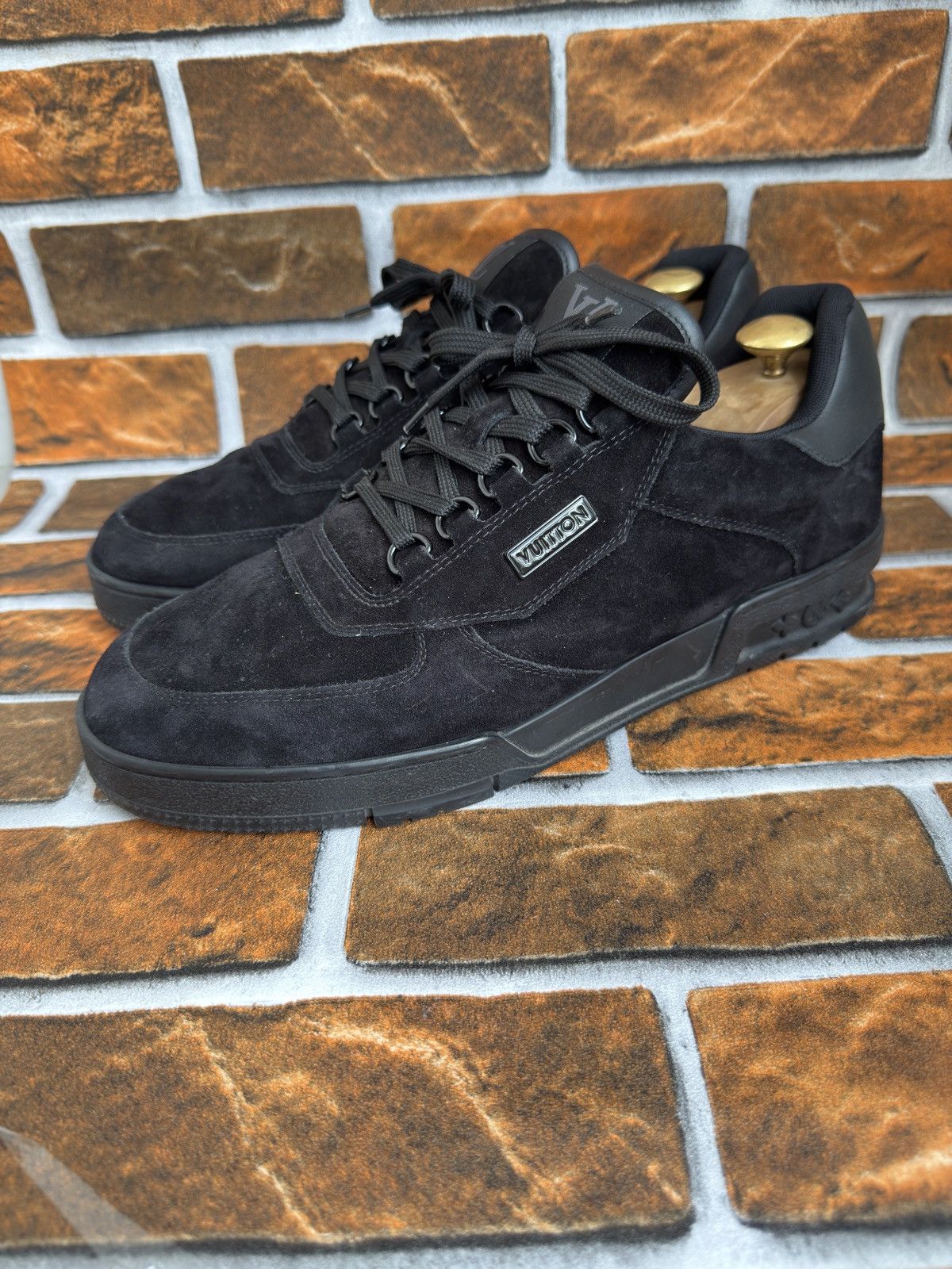 Louis Vuitton LV Trainer Shoes Suede Louis Vuitton Sneaker Trainers Size US 9.5 / EU 42-43 - 2 Thumbnail