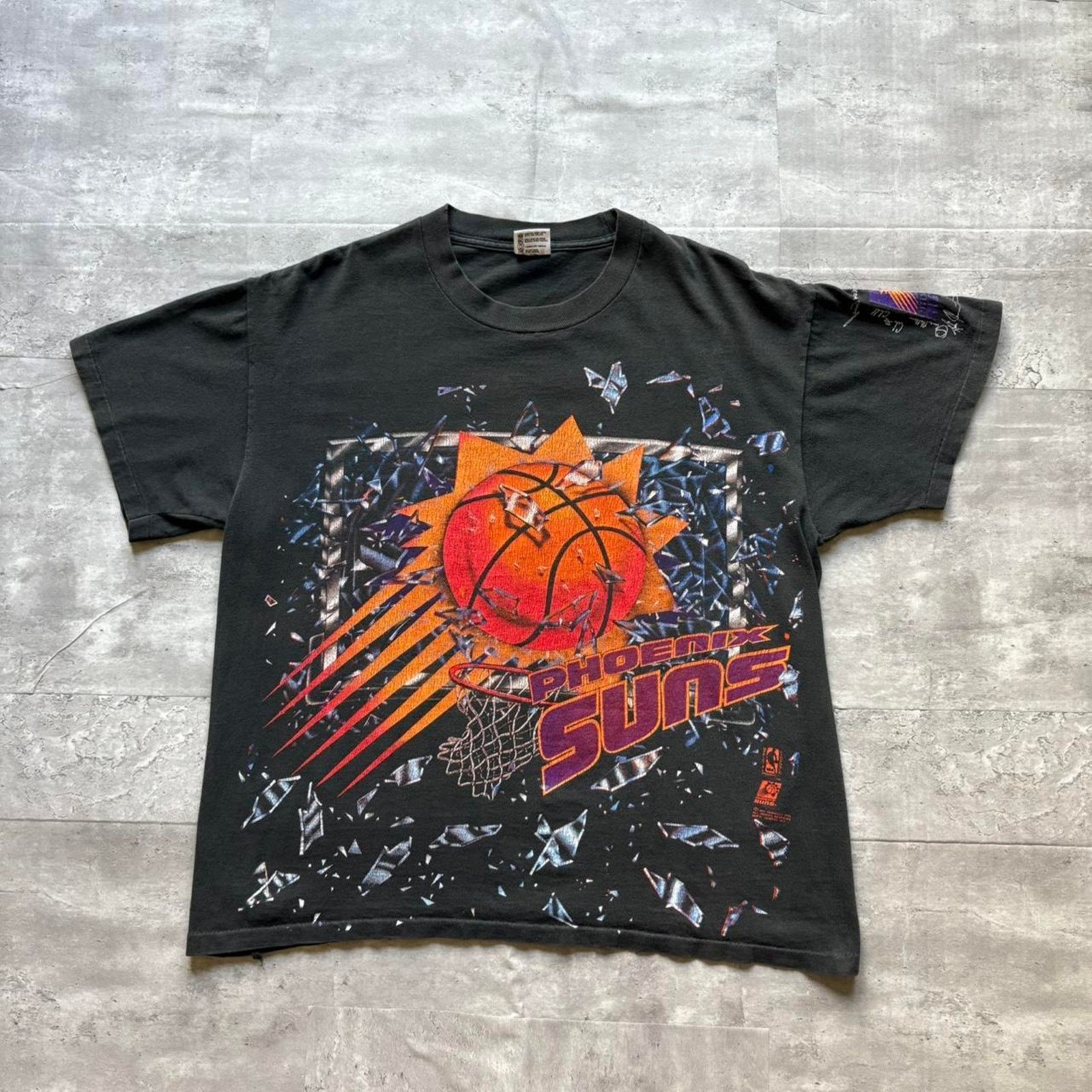 Anvil Vintage 1990s phoenix suns shattered Size US XL / EU 56 / 4 - 1 Thumbnail