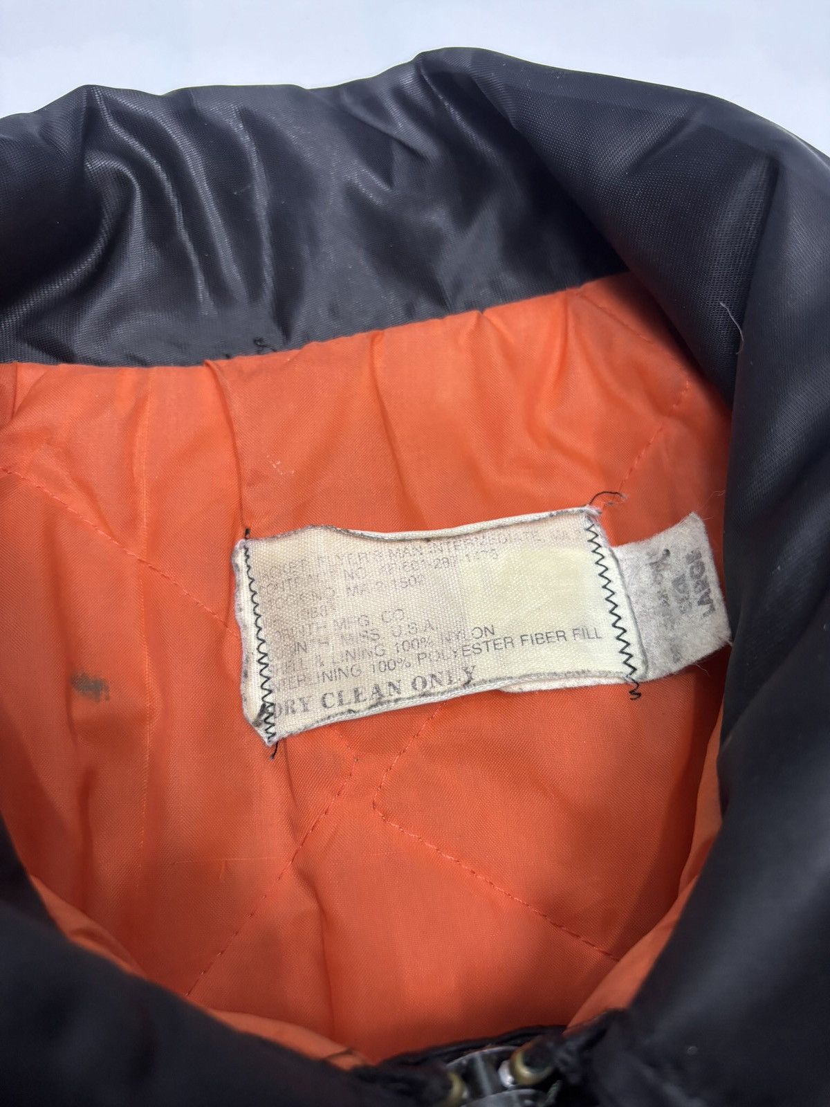 Alpha Industries 🔥VTG FLYER'S BOMBER JACKET MADE IN USA CORINTH MFG SCHOTT Size US XL / EU 56 / 4 - 11 Thumbnail