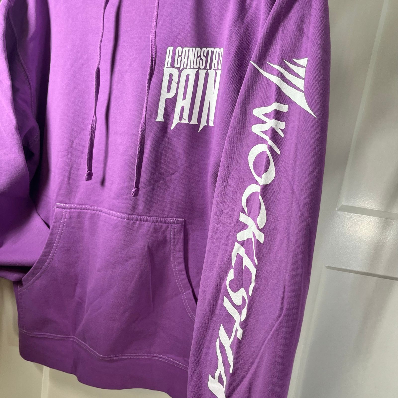Band Tees Moneybagg Yo Tour A Gangsta´s Pain Wockesha Hoodie Purple M Size US M / EU 48-50 / 2 - 3 Thumbnail