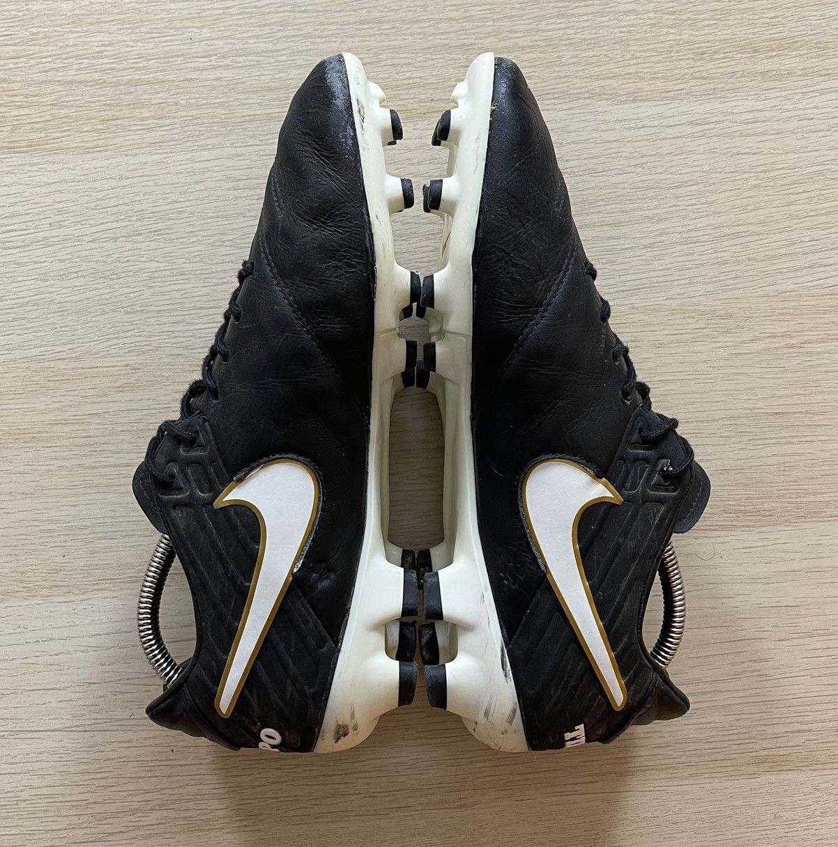 Nike Nike Tiempo Mystic V FG Football Soccer Cleats Shoes Leather Size US 8.5 / EU 41-42 - 8 Thumbnail