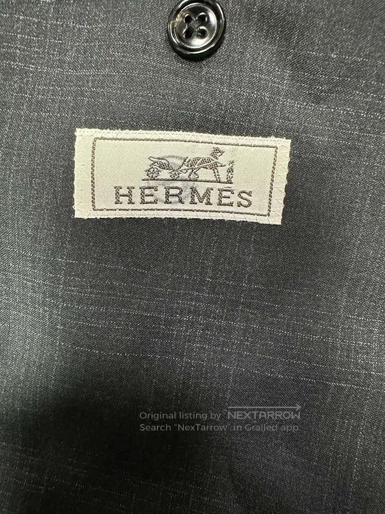 Hermes Hermes Spring/Autumn wool blazer Size 50R - 5 Thumbnail