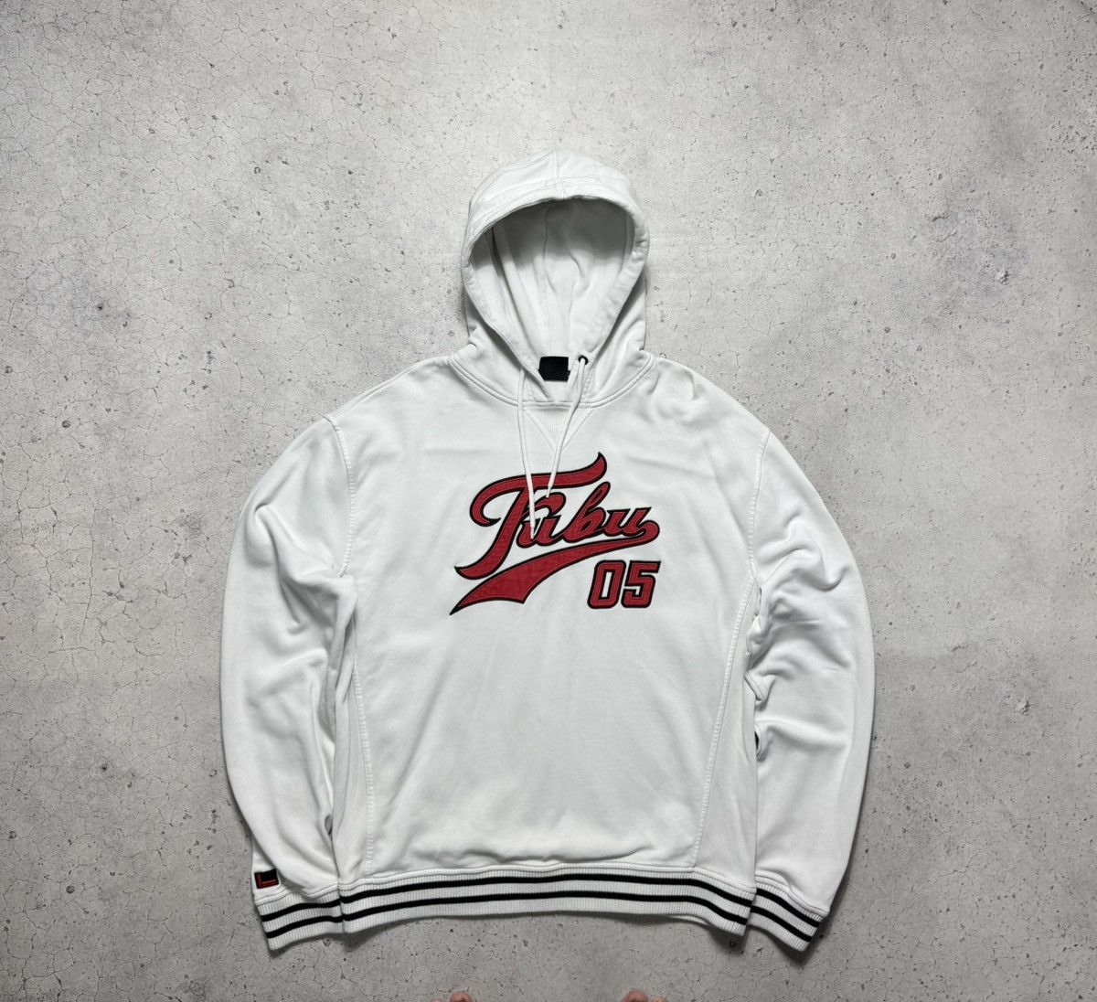 Fubu 05 Rap Hoodie White Size XL