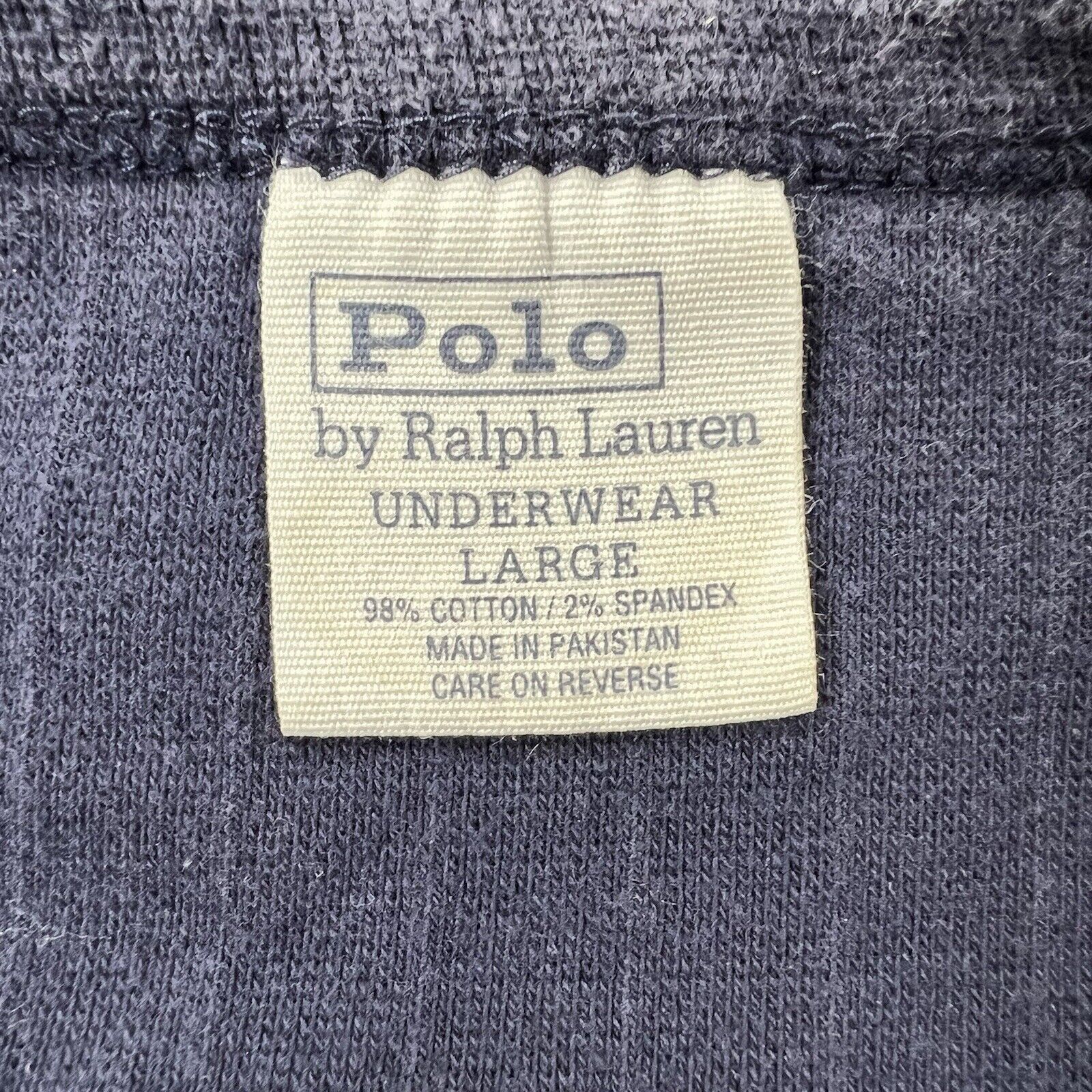 Polo Ralph Lauren Polo Ralph Lauren Large Blue Long Sleeve Under Shirt Size US L / EU 52-54 / 3 - 3 Thumbnail