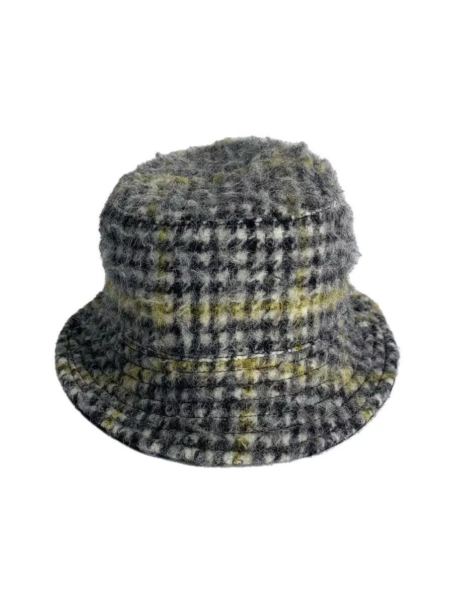 Our Legacy Checkered Wool Bucket Hat Size ONE SIZE - 1 Thumbnail