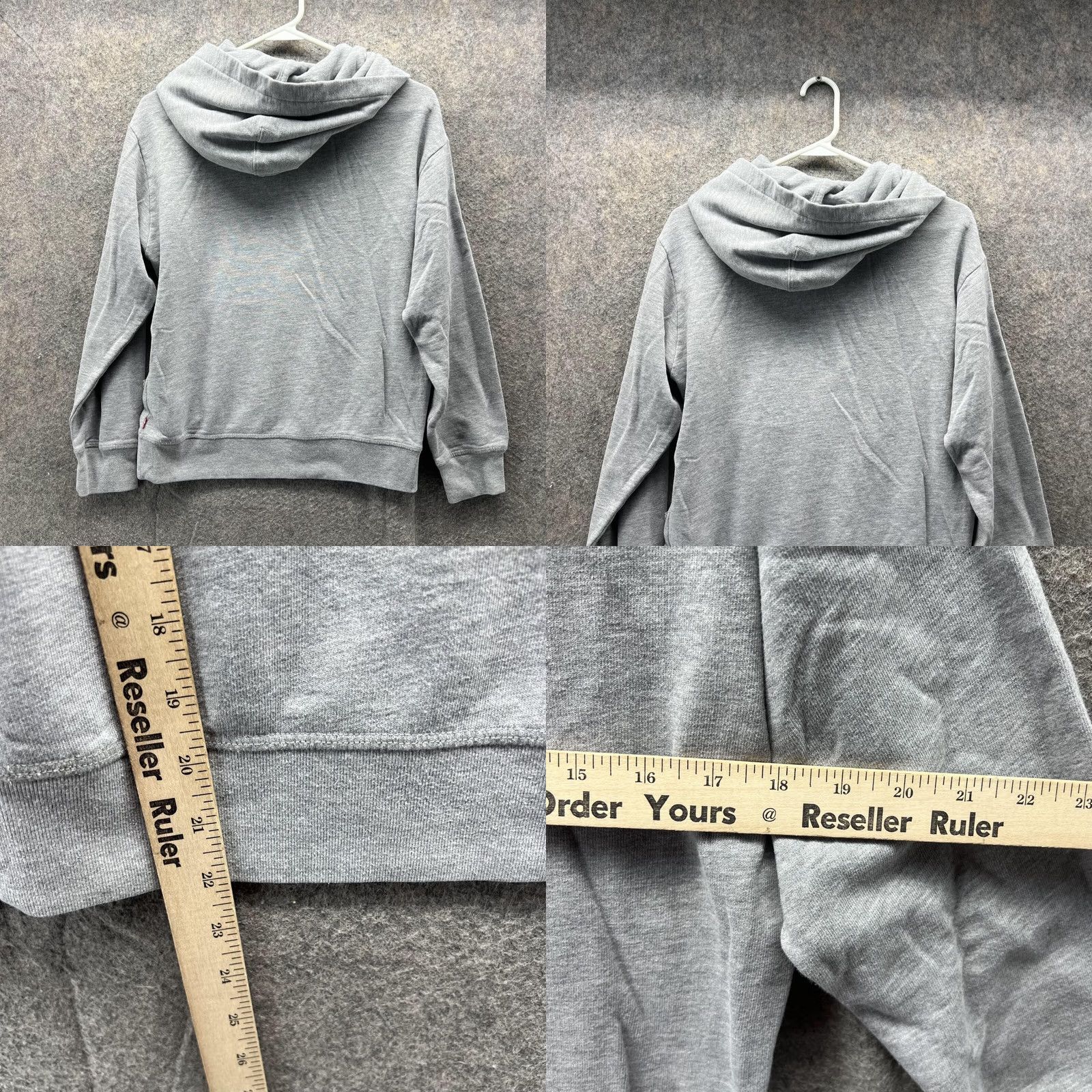 Levi's VINTAGE Levi's Sweater Men XS Adult Gray Fleece Pullover Shirt Jacket Size US XS / EU 42 / 0 - 8 Thumbnail