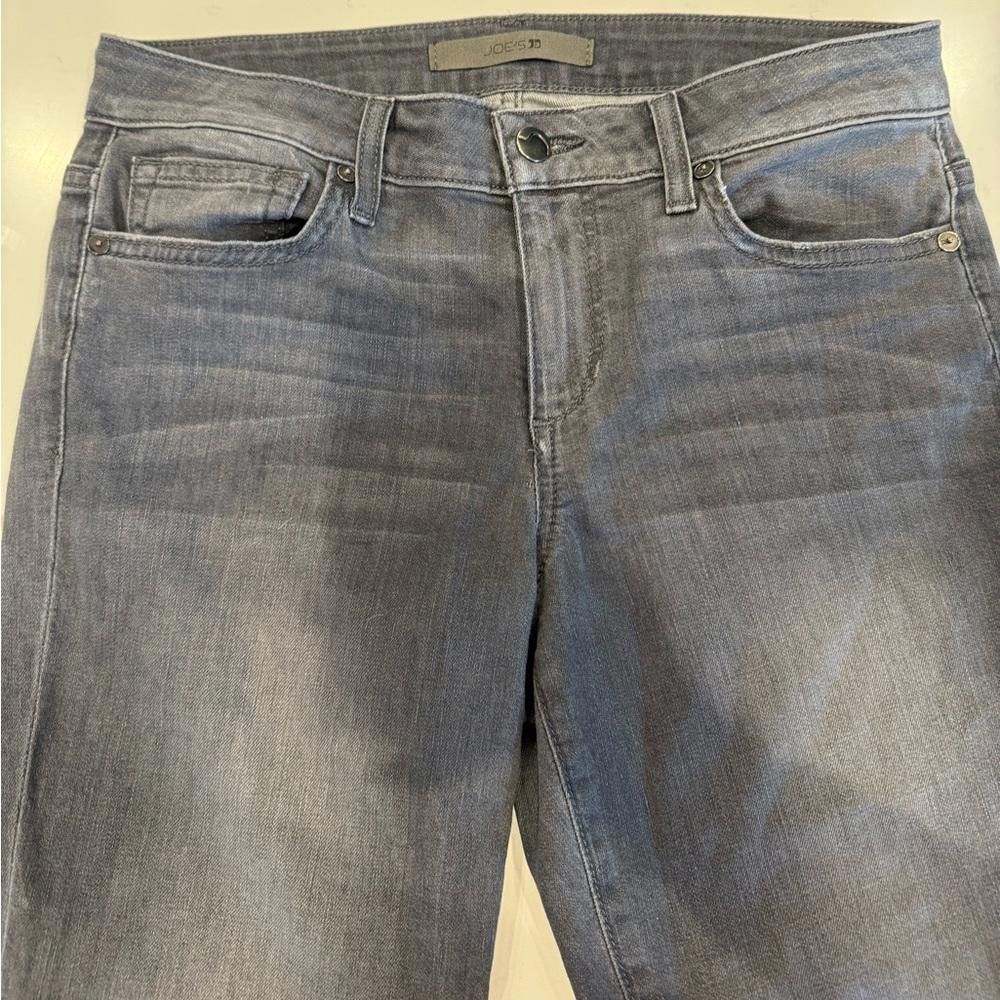 Designer Joe's Jeans Gray Skinny Ankle Freda Denim Size 28 Size 28" / US 6 / IT 42 - 3 Thumbnail