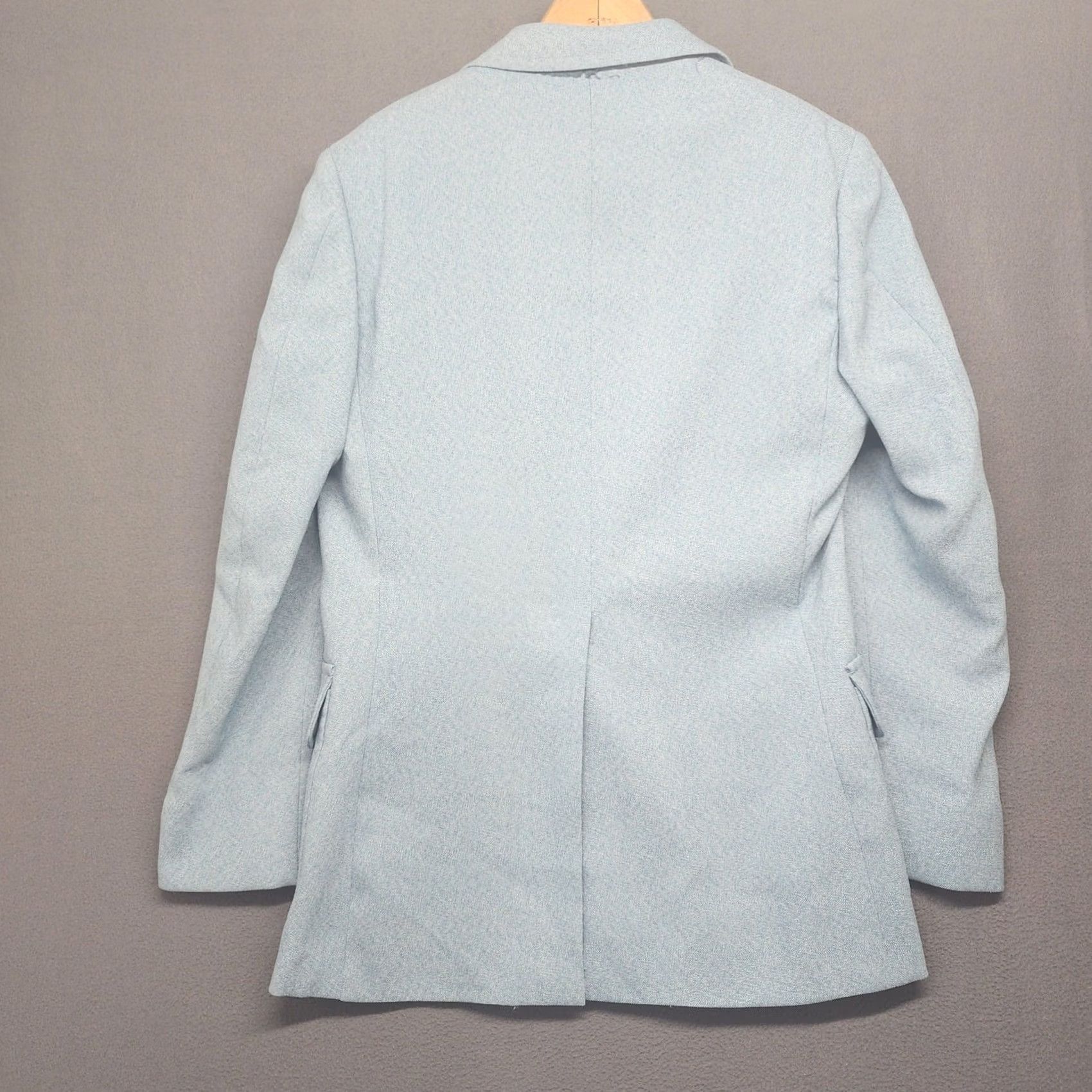 Vintage VINTAGE Swordsman 3 Piece Suit Mens 40R Blue Jacket Vest Pants 34x27 Mens Size 40R - 4 Thumbnail