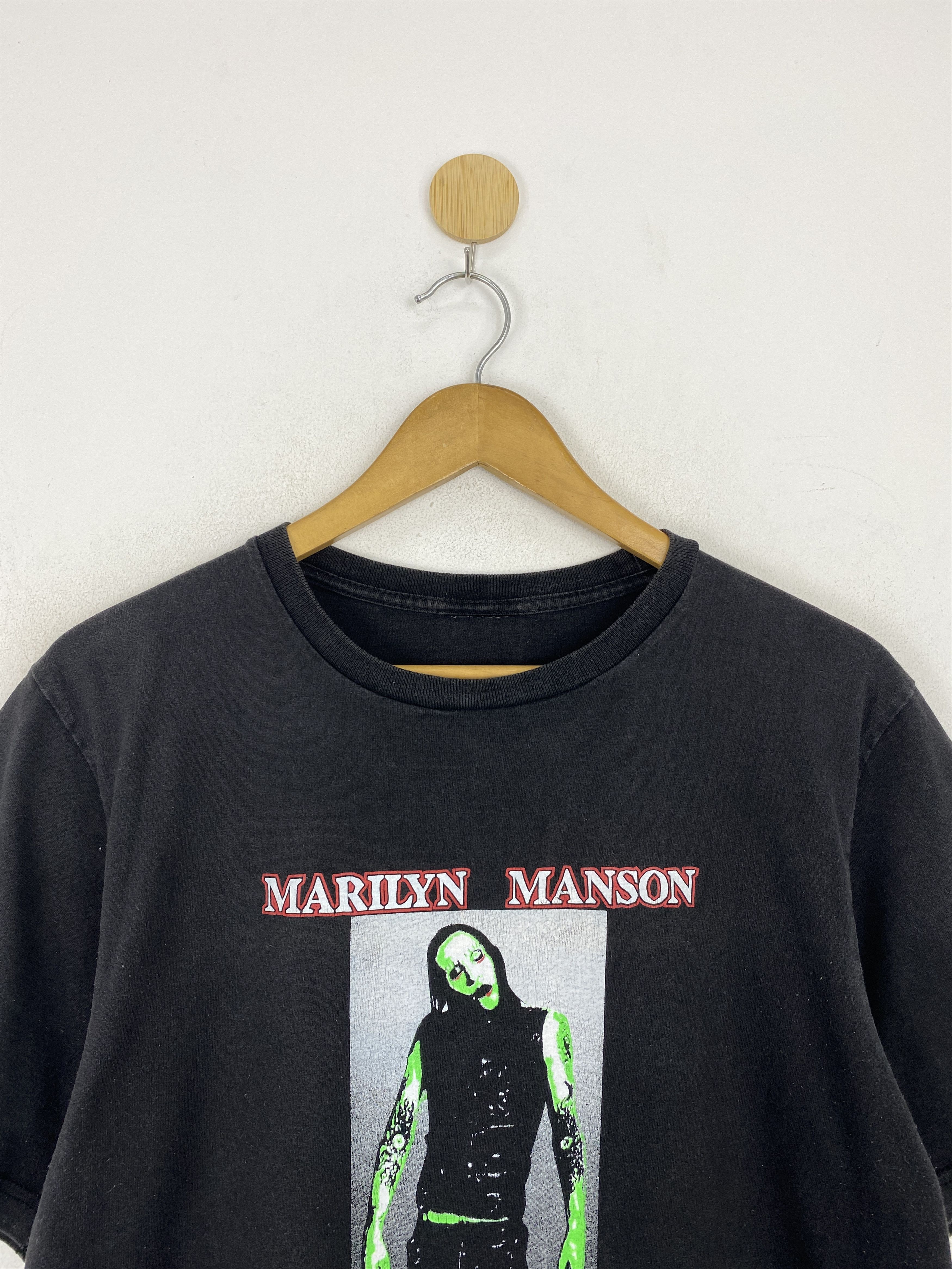 Band Tees × Marilyn Manson × Vintage Vintage Marilyn Manson Antichrist Superstar Tee TA0630 Size US L / EU 52-54 / 3 - 2 Thumbnail