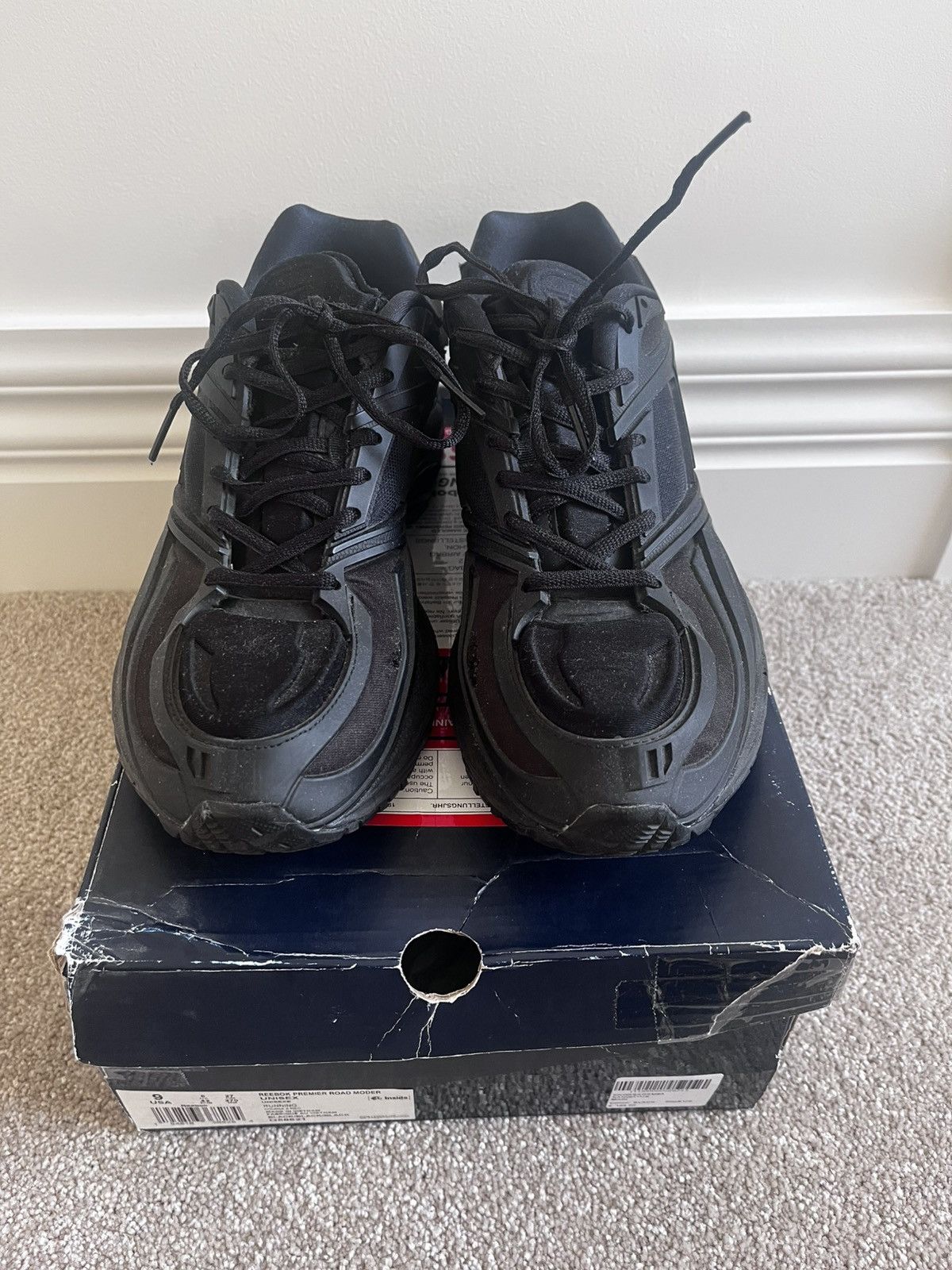 KANGHYUK × Reebok Kanghyuk Reebok Premier Road Modern Jet Black Size US 9 / EU 42 - 6 Thumbnail
