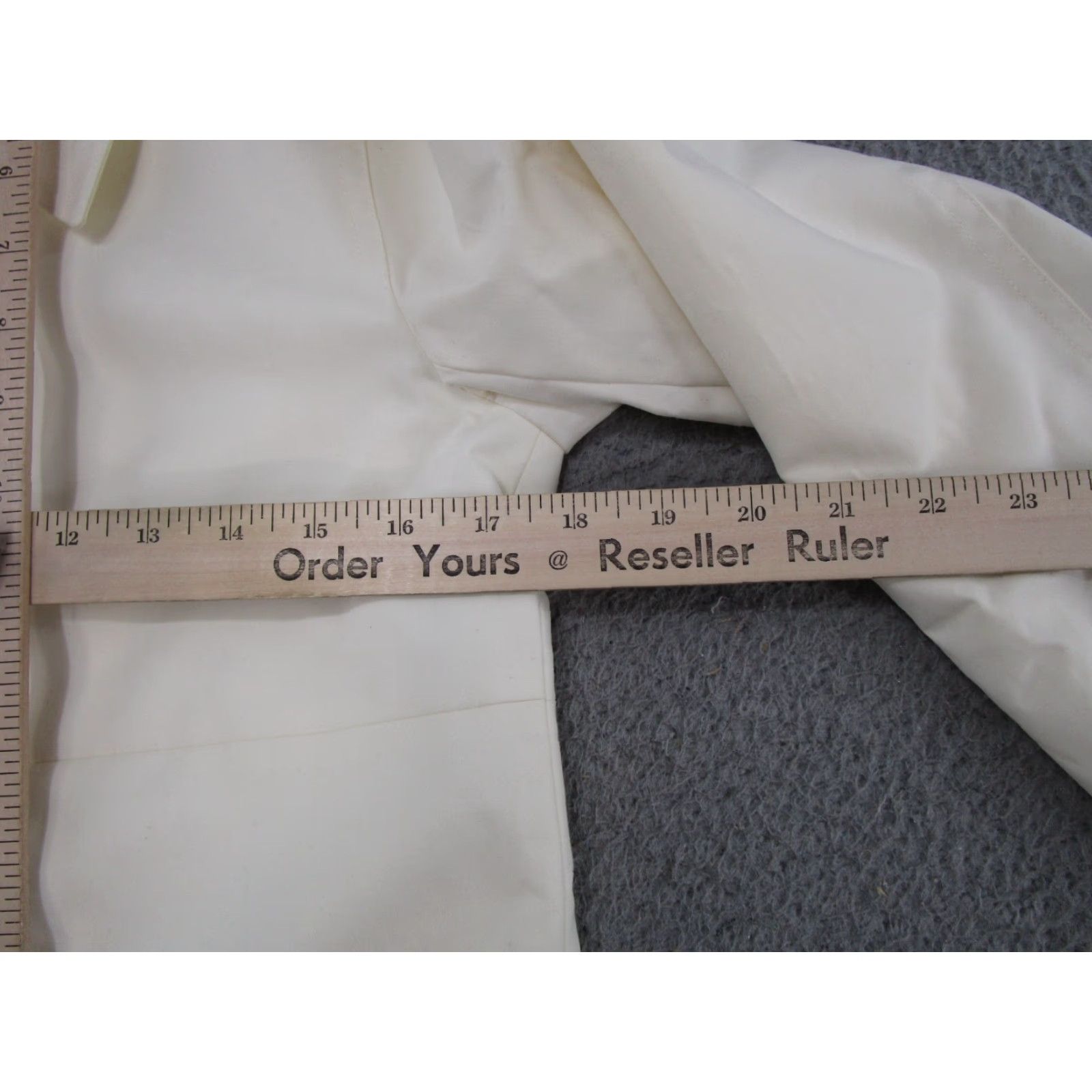 Coach Coach Jacket Women XS Ivory Leather Blend Zip Collared Long Sleeve Trench Coat Casual Vintage: No? Size XS / US 0-2 / IT 36-38 - 6 Thumbnail