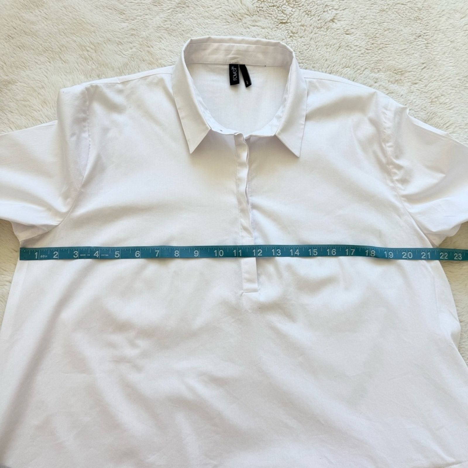 Other Ravel women white shirt size L Size L / US 10 / IT 46 - 7 Thumbnail