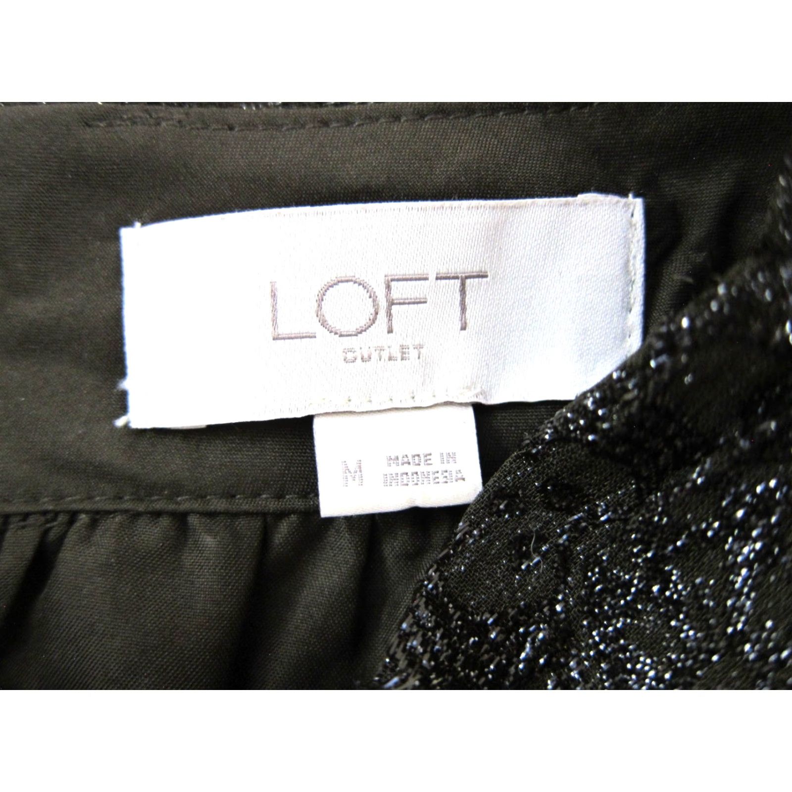 Loft Ann Taylor Loft Dark Green Shimmery High Mock Neck Long Sleeve Dress Medium Size M / US 6-8 / IT 42-44 - 4 Thumbnail