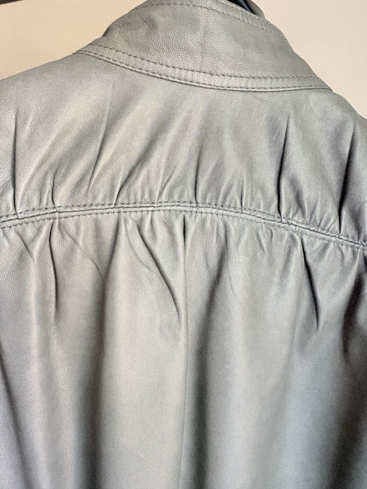 Other Vintage KRMA by Nicholas Bowes Bomber Leather Jacket Size M / US 6-8 / IT 42-44 - 8 Thumbnail