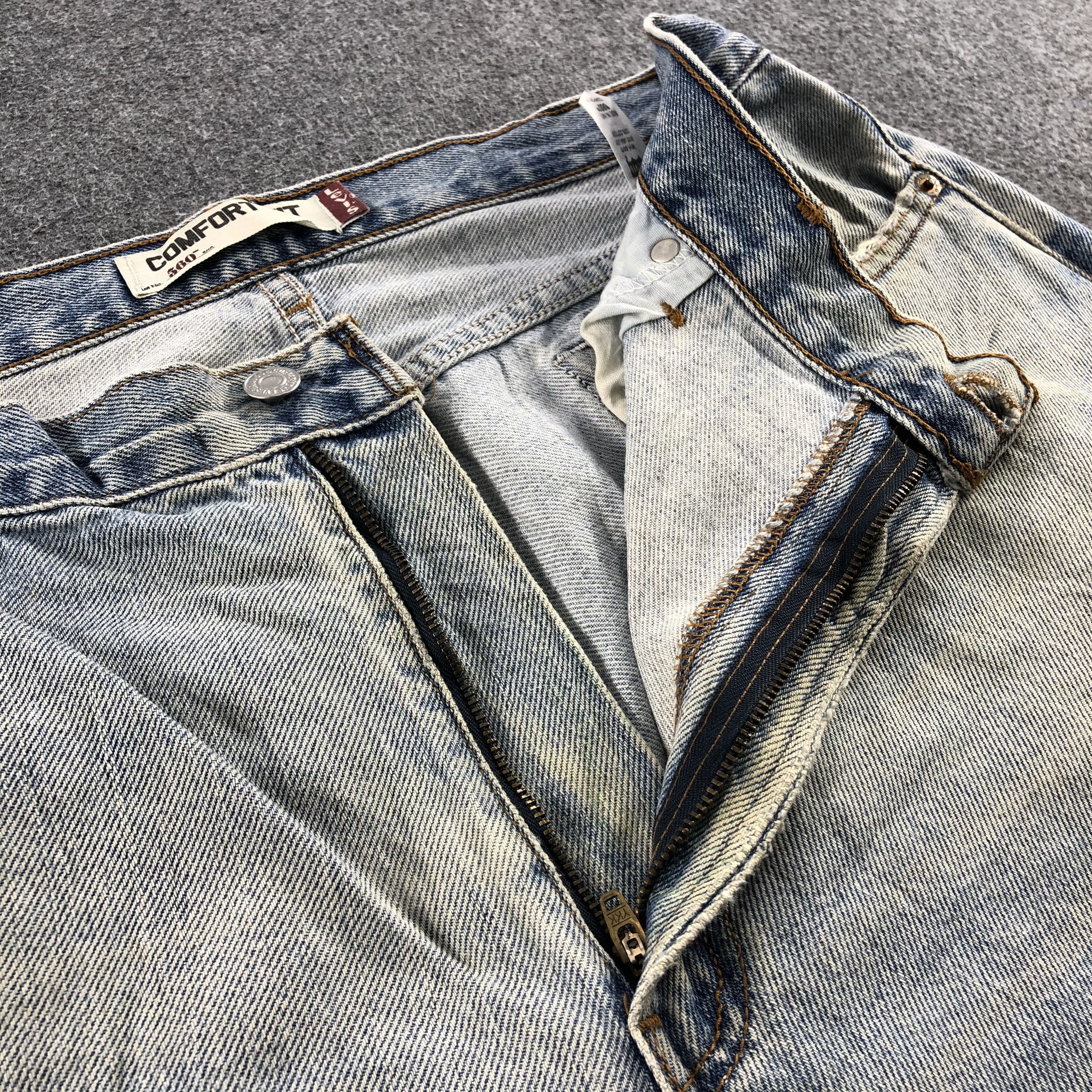 Levi's Light Wash Vintage Levis 560 Jeans-J1138 Size US 36 / EU 52 - 8 Thumbnail