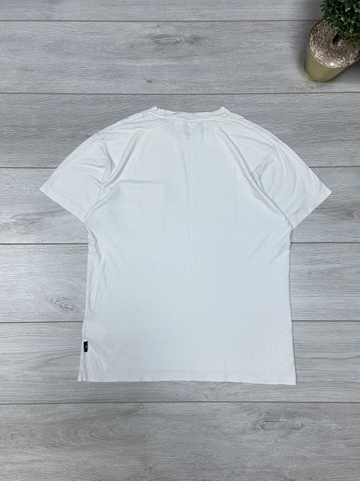 Stone Island Stone Island big pocket logo compass distressed shirt Size US L / EU 52-54 / 3 - 8 Thumbnail
