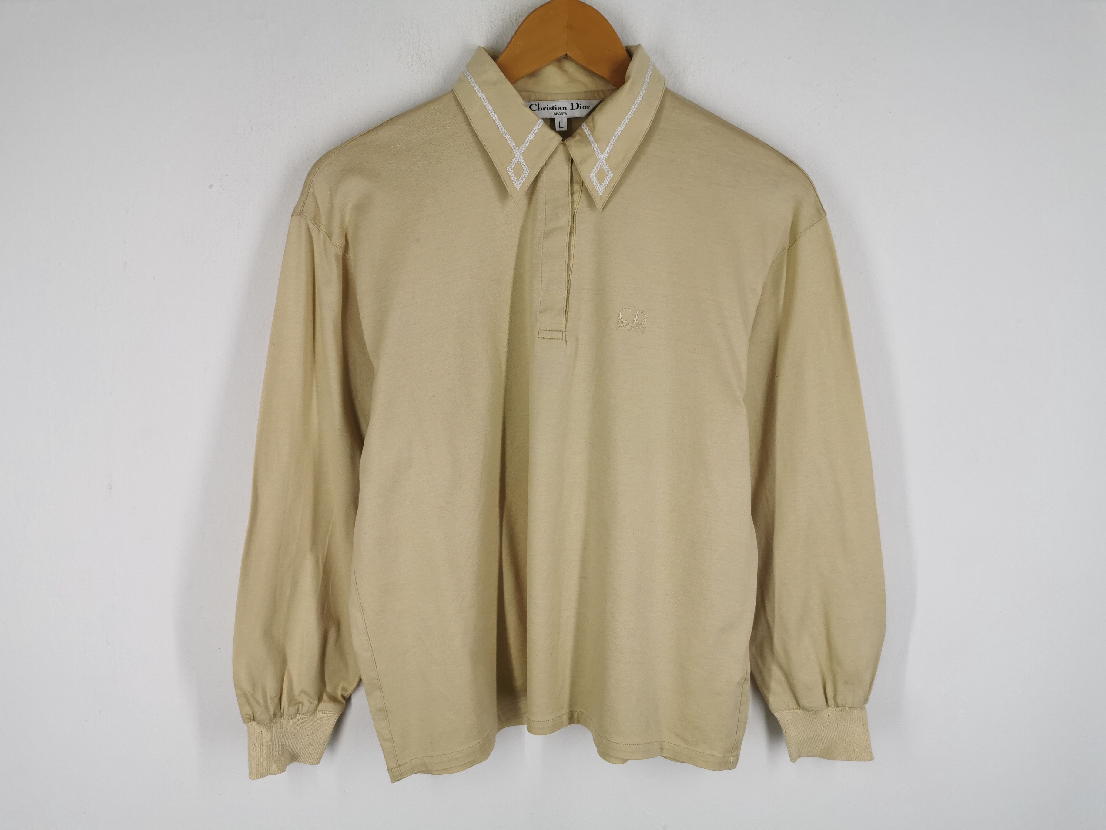 Christian Dior Monsieur Vintage 90s Christian Dior Polo Shirt Size M Size US M / EU 48-50 / 2 - 1 Thumbnail