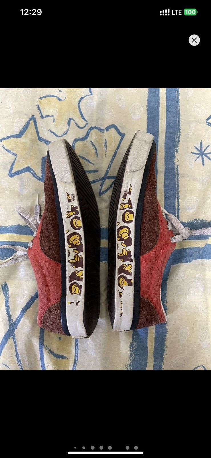 Bape Bape Vintage Baby Milo Logo Bapesta Sneakers Size US 5.5 / EU 38 - 8 Thumbnail