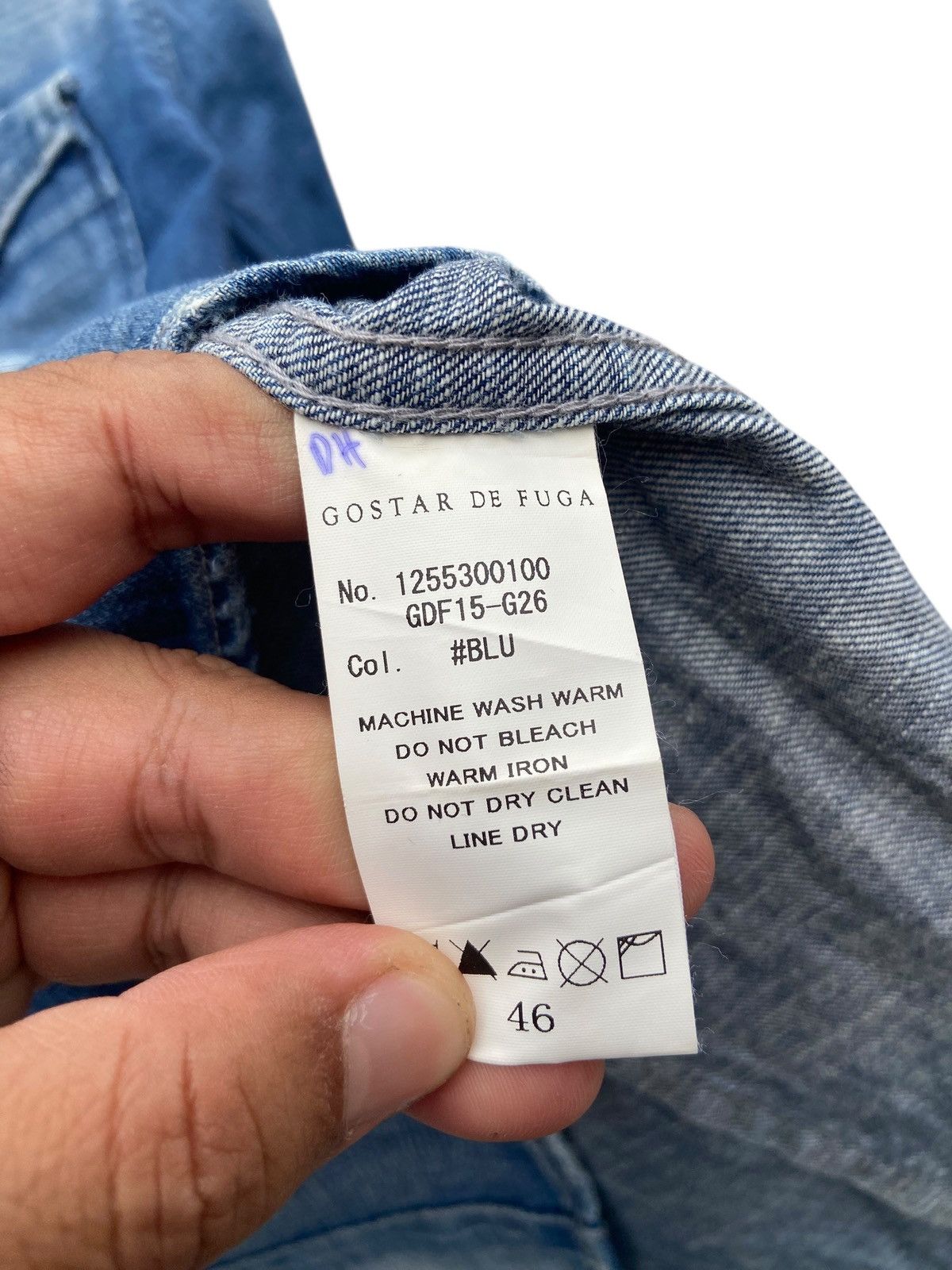 GOSTAR DE FUGA Gostar De Fuga Distressed Western Shirt Size US M / EU 48-50 / 2 - 7 Thumbnail