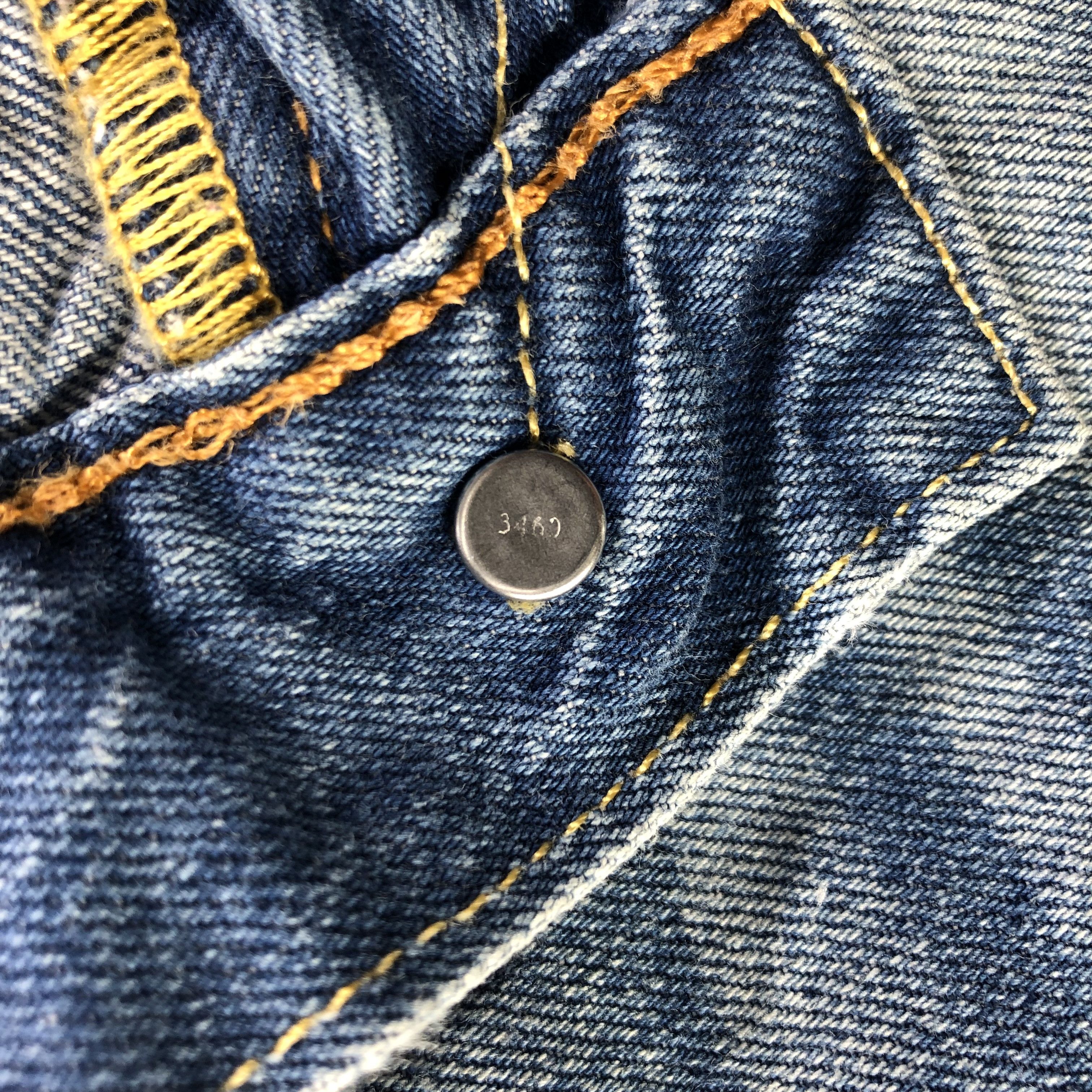 Levi's Vintage Blue Wash Levis 505 Jeans-J3318 Size US 38 / EU 54 - 9 Thumbnail