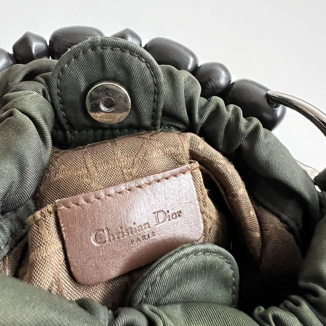 Christian Dior MARIS PEAR NYLON HAND BAG