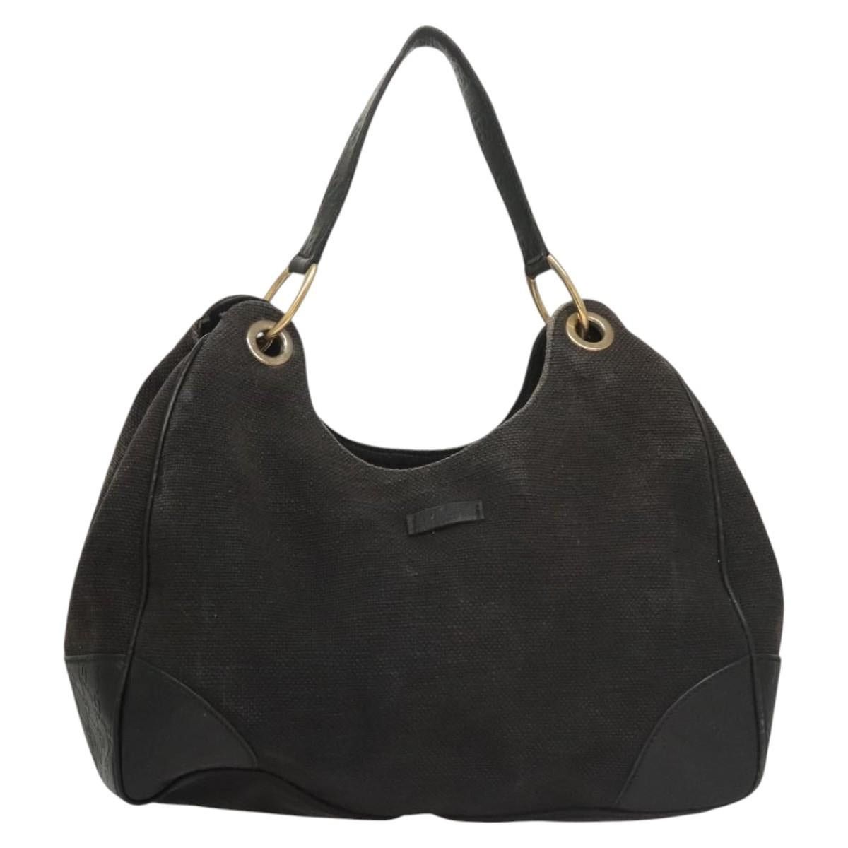 Gucci GUCCI Shoulder Bag Canvas Outlet Black Gold Size ONE SIZE - 2 Thumbnail