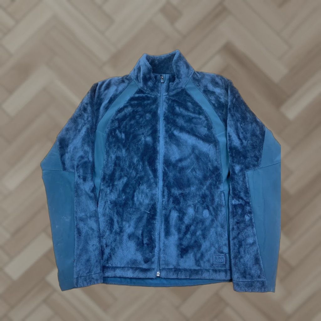 Vintage REI Fleece Jacket Womens L Blue Outdoor Casual Jacket Ladies Large Blue Outdoor REI Fleece Jacket Women L Blue Casual Outdoor #7317 Size L / US 10 / IT 46 - 1 Thumbnail