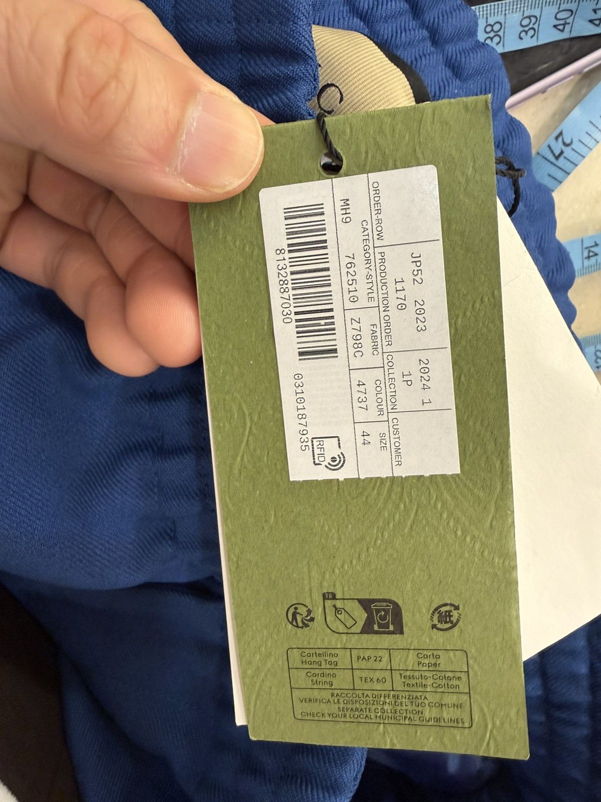 Gucci fluid drill pants size 44 Size US 29 - 12 Thumbnail