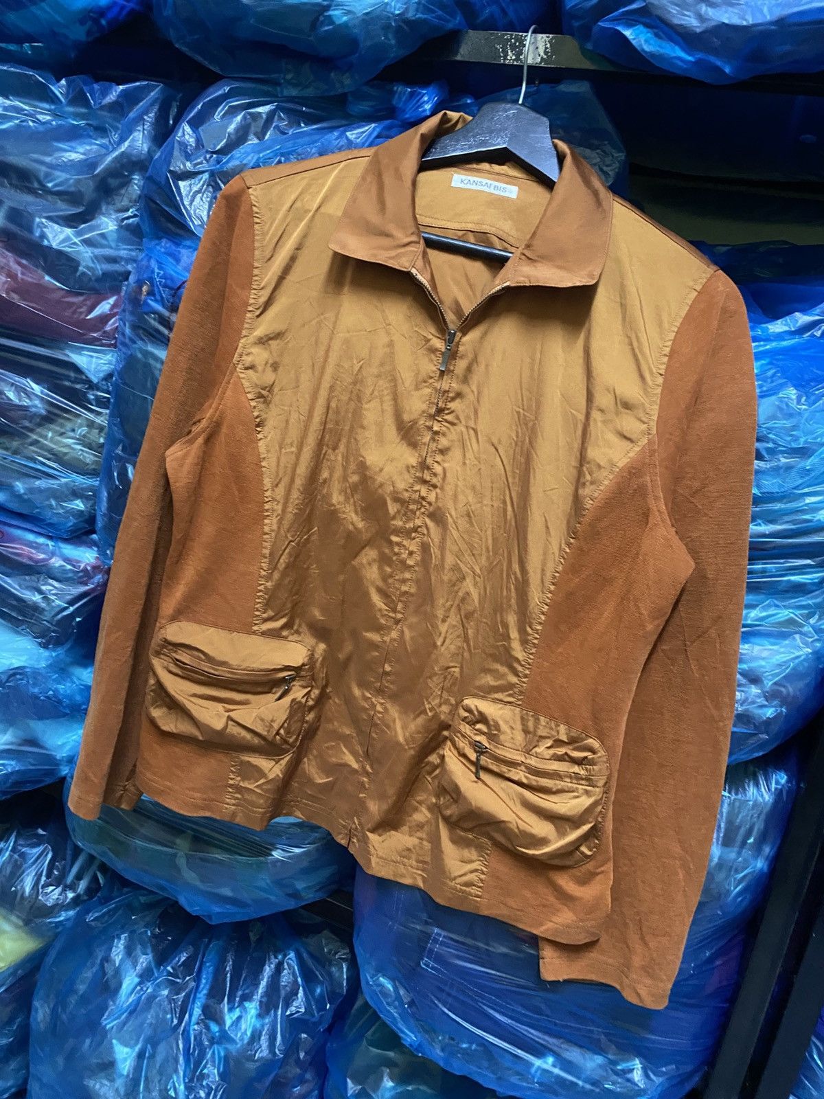 Kansai Yamamoto VINTAGE KANSAI YAMAMOTO ZIPPER JACKET MADE IN JAPAN Size M / US 6-8 / IT 42-44 - 2 Thumbnail