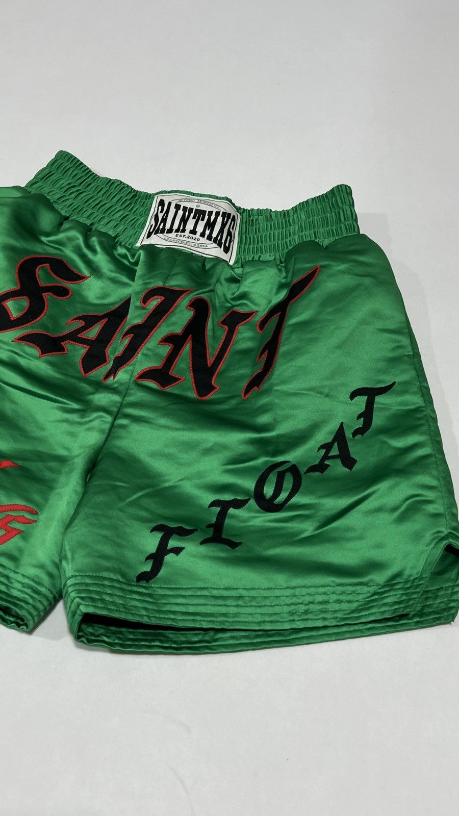 Saint Michael Saint Michael Boxing Green Shorts Size US 32 / EU 48 - 3 Thumbnail