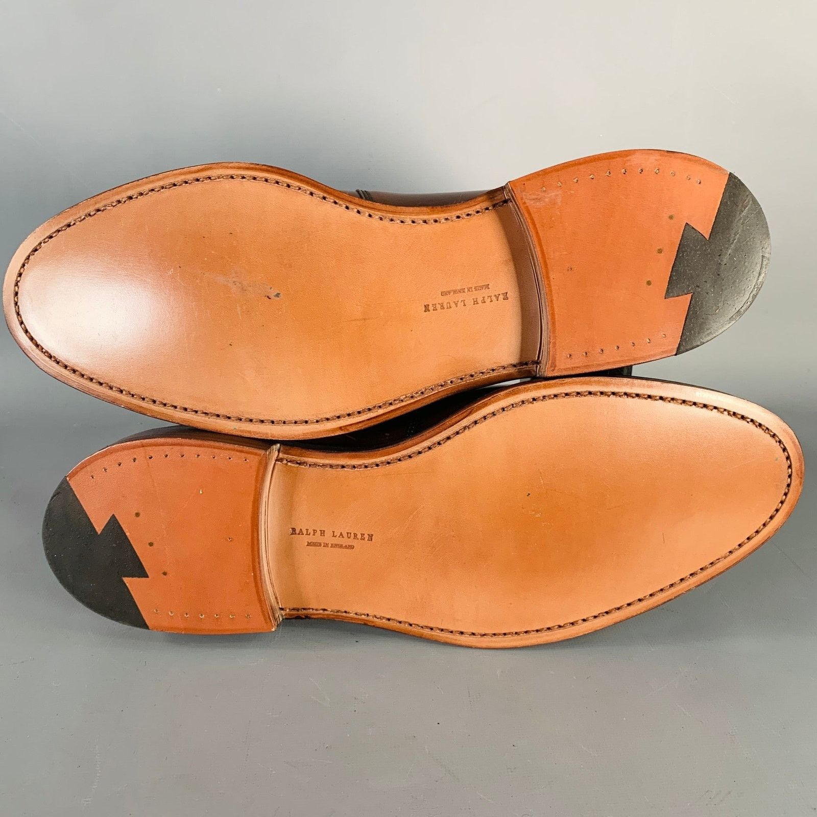 Ralph Lauren RALPH LAUREN Gifford Cordovan Leather Lace-Up Ankle Boots Size US 10.5 / EU 43-44 - 6 Thumbnail