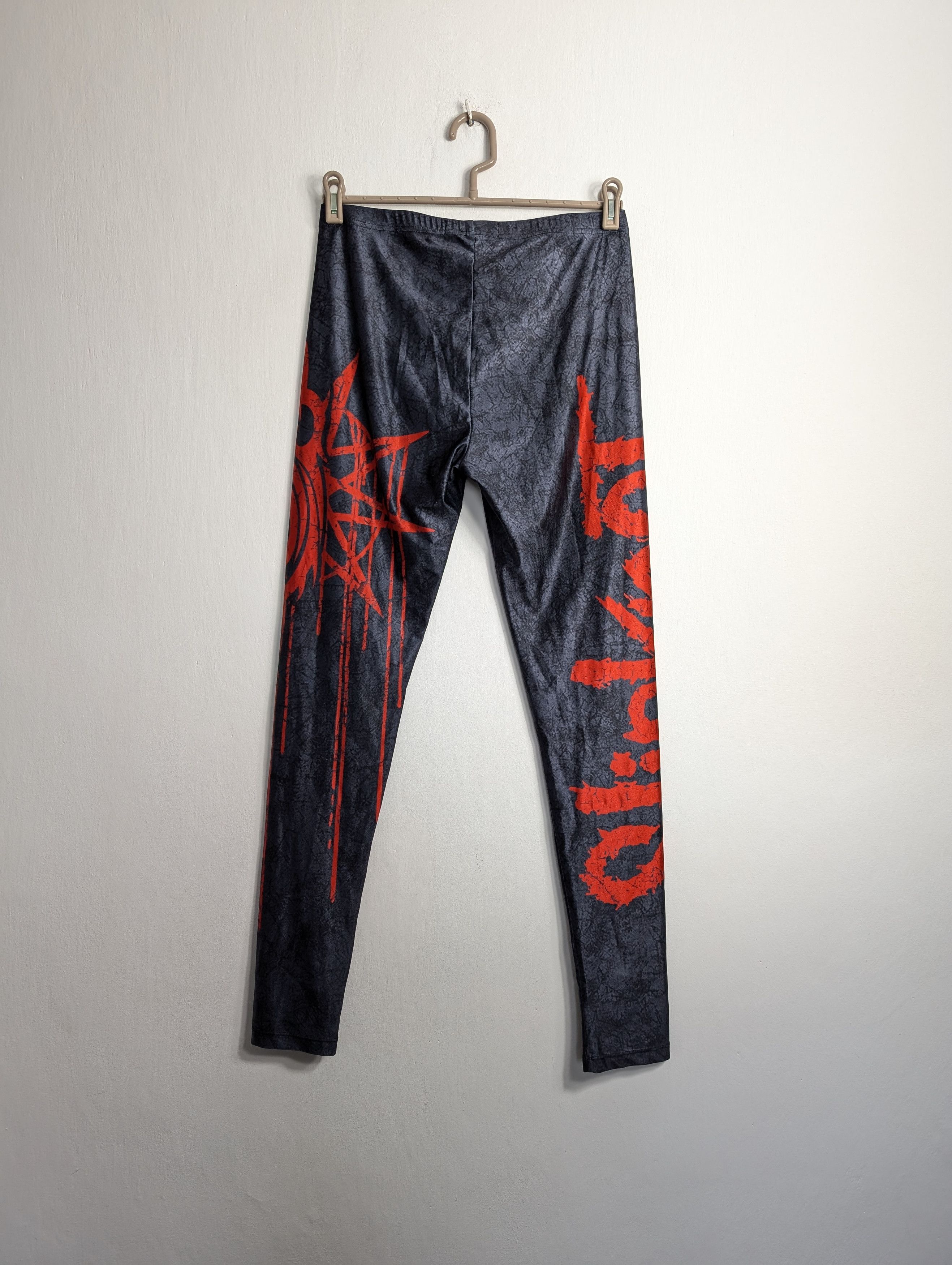 Band Tees × Slipknot Slipknot Leggings Heavy Metal Band Emp Signature Size 30" / US 8 / IT 44 - 3 Thumbnail