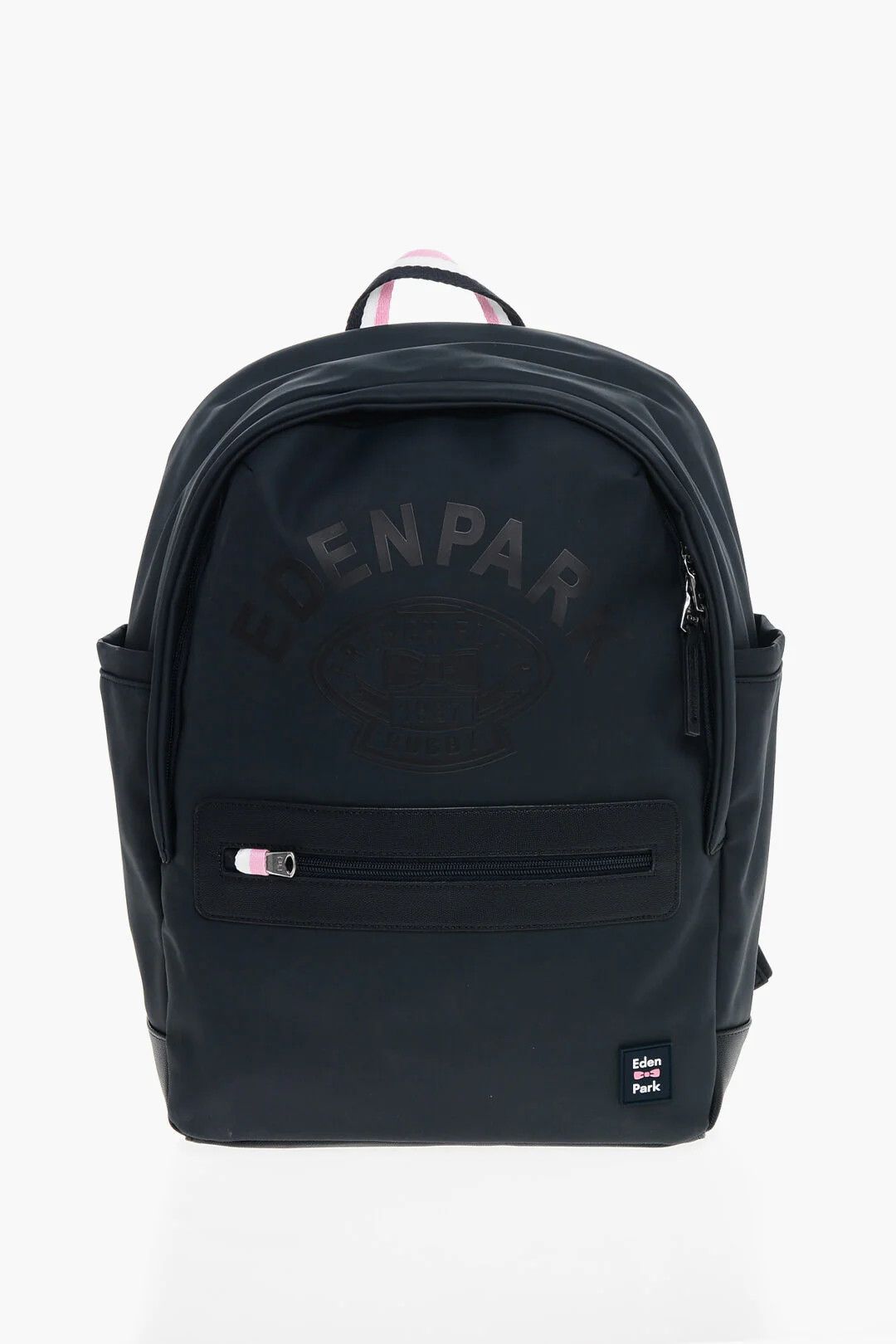 Eden Park og1mm0426 Size: OS / Solid-Color Nylon-Blend Backpack Black Size ONE SIZE - 1 Thumbnail