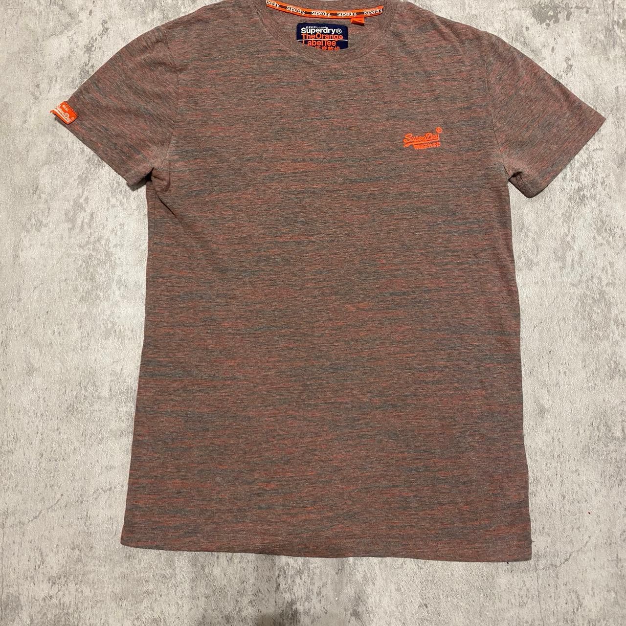 Superdry Orange and Grey Superdry T-shirt Casual #casualwear Size US M / EU 48-50 / 2 - 1 Thumbnail