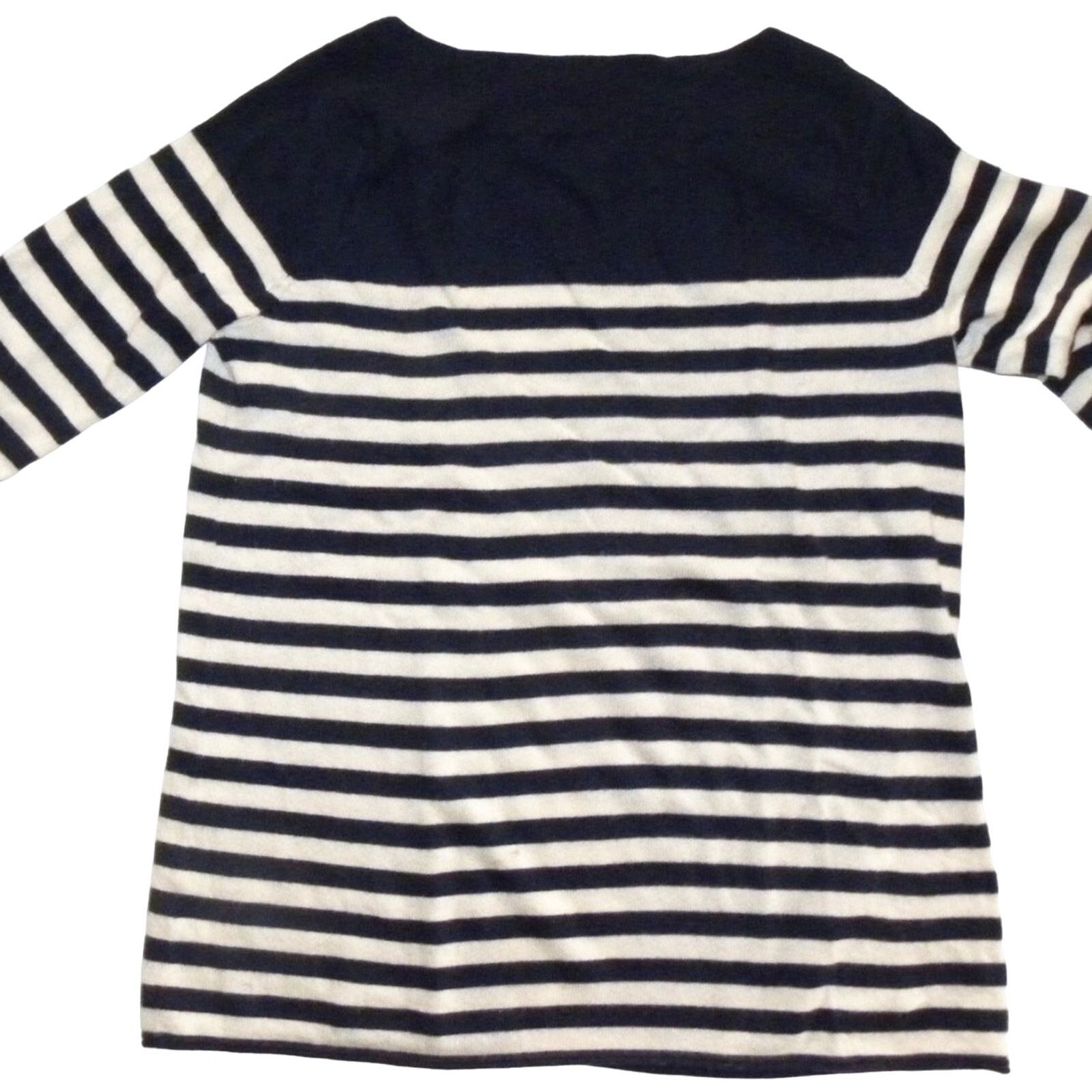 Gap GAP Designed & Crafted French Stripe Nautical Sweater Size XS / US 0-2 / IT 36-38 - 4 Thumbnail