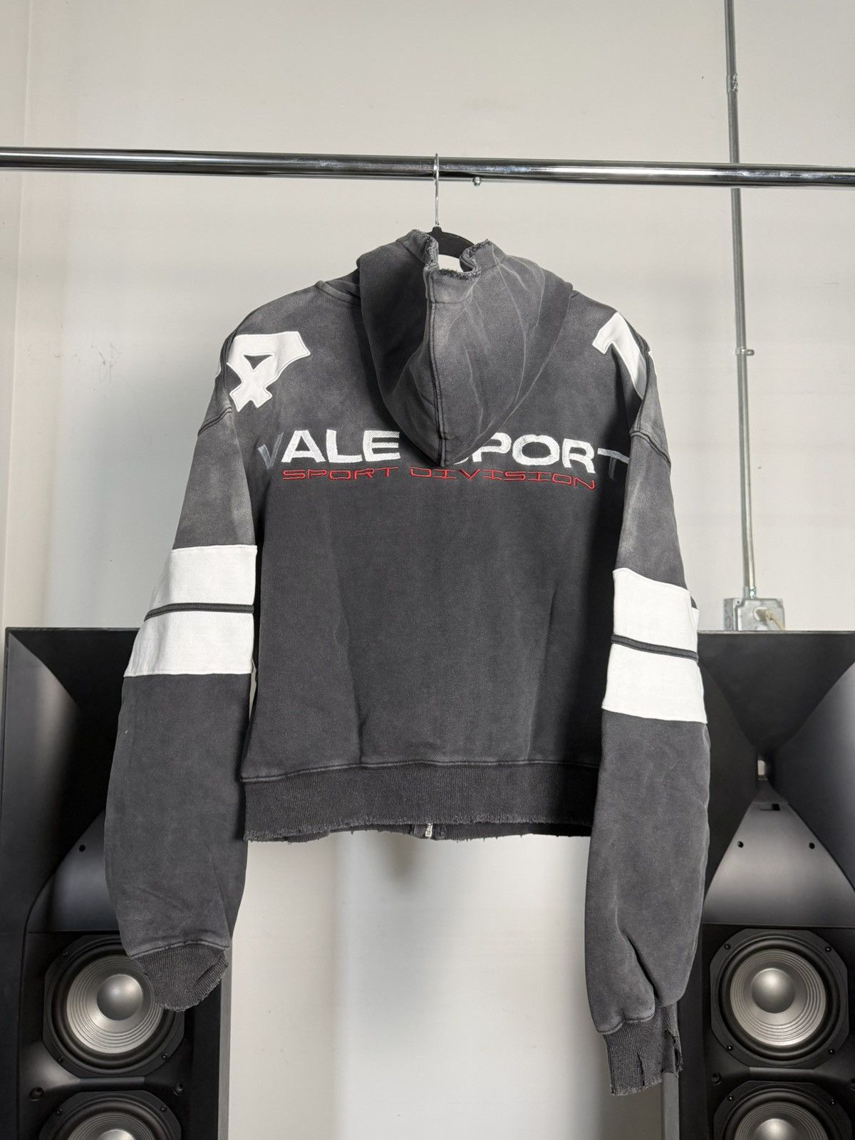 Vale Vale Forever Jerzee ‘Black’ Zip Up Hoodie Size US S / EU 44-46 / 1 - 6 Thumbnail