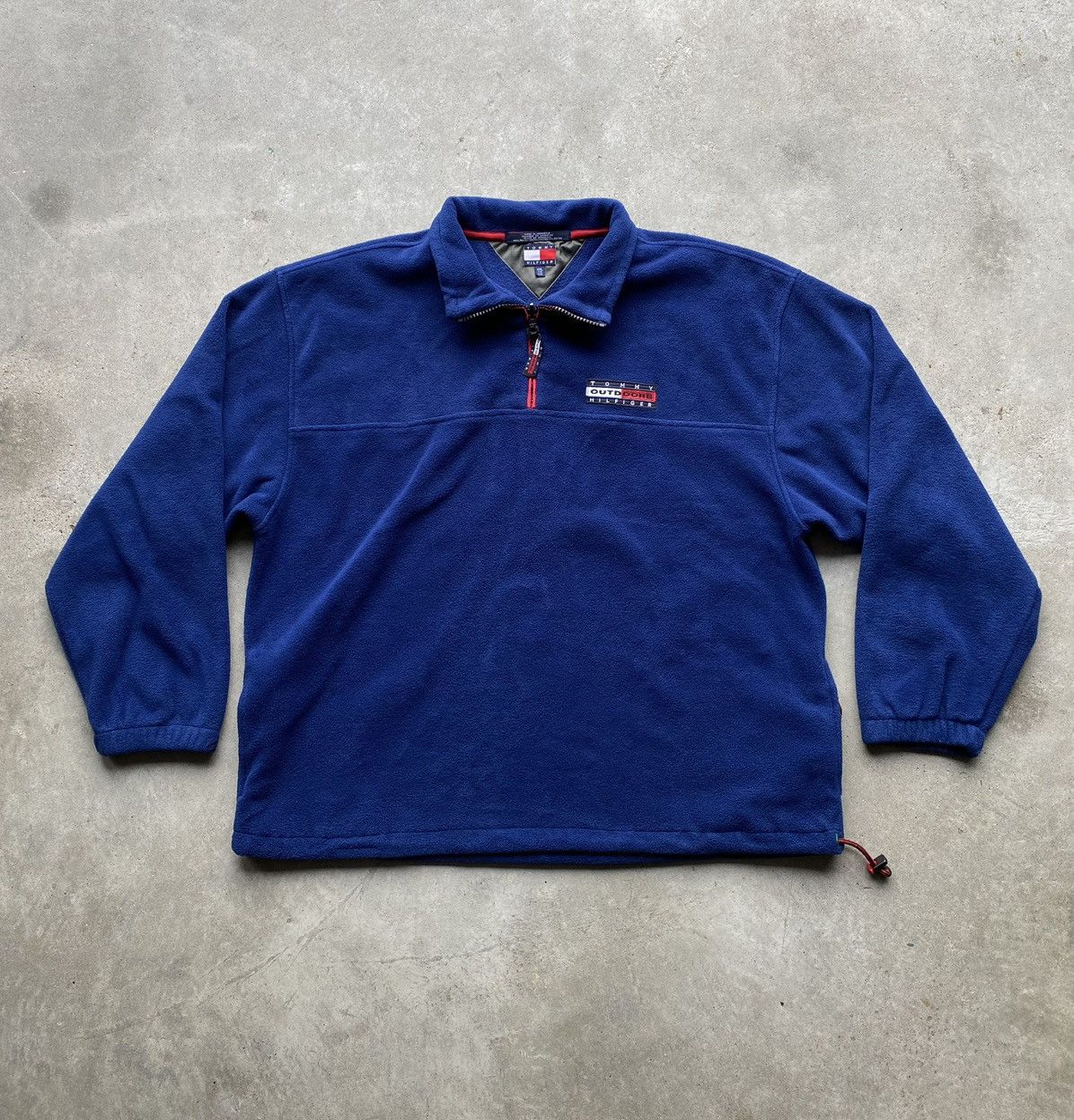 Tommy Hilfiger vintage 90s TOMMY HILFIGER OUTDDORS EXPEDITION fleece jacket Size US XXL / EU 58 / 5 - 3 Thumbnail
