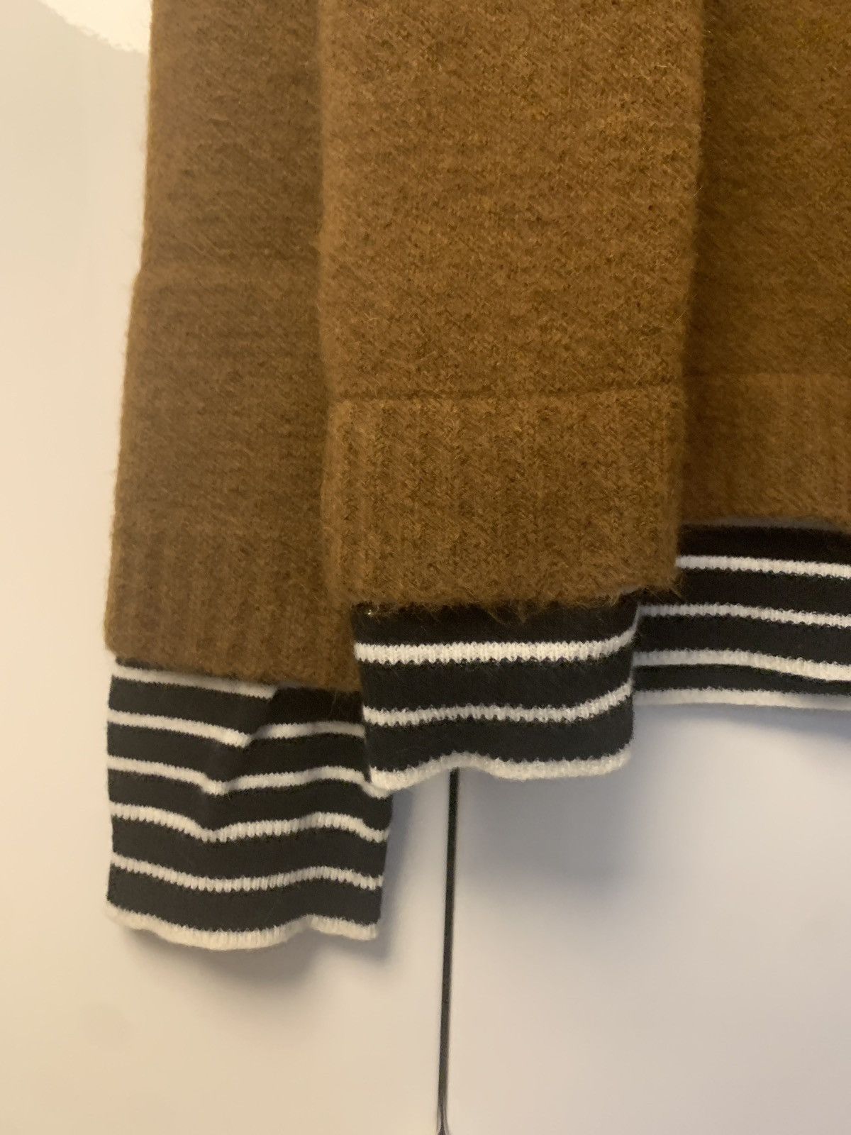Haider Ackermann Pullover with striped cuffs Size US L / EU 52-54 / 3 - 2 Thumbnail