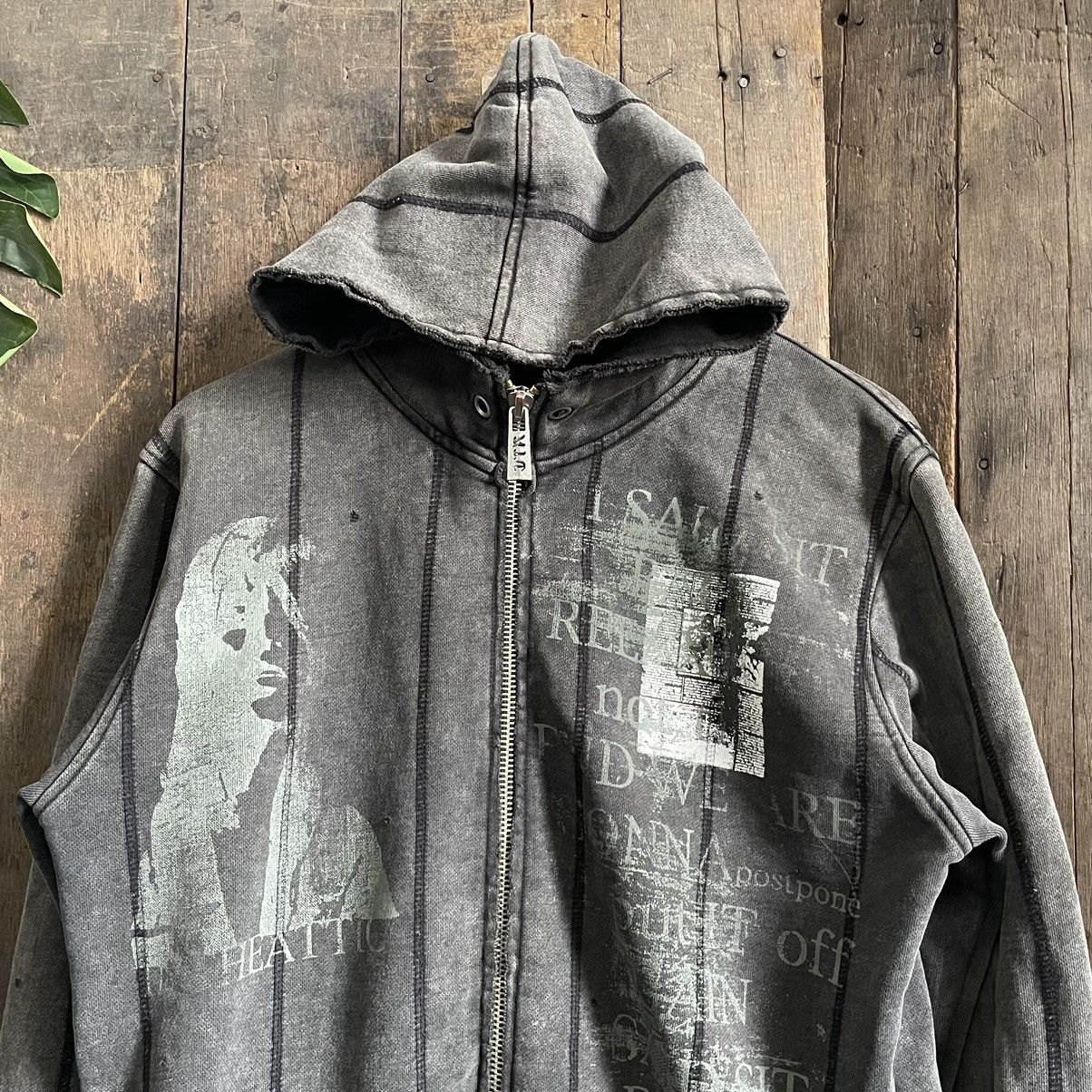 In The Attic Vintage In The Attic Punk Gothic Tactical Hoodie Size US L / EU 52-54 / 3 - 3 Thumbnail
