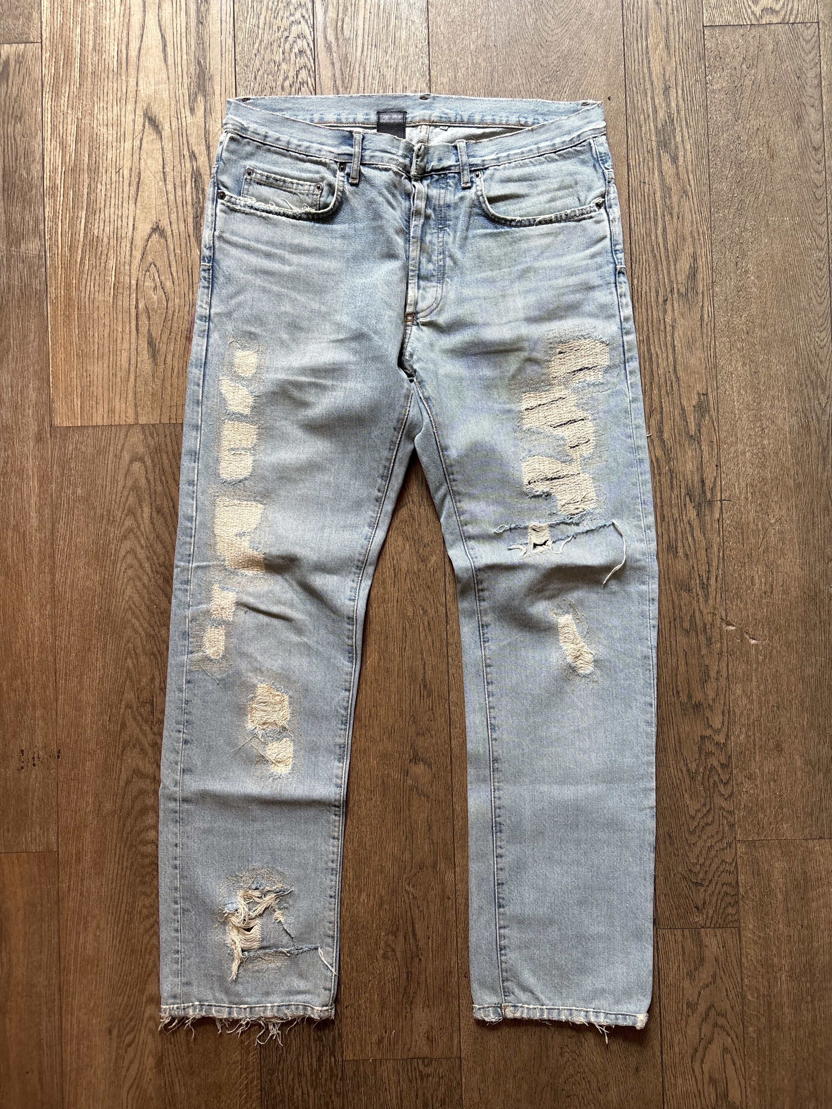Dior SS06 Dior Crash Denim Size US 32 / EU 48 - 1 Thumbnail