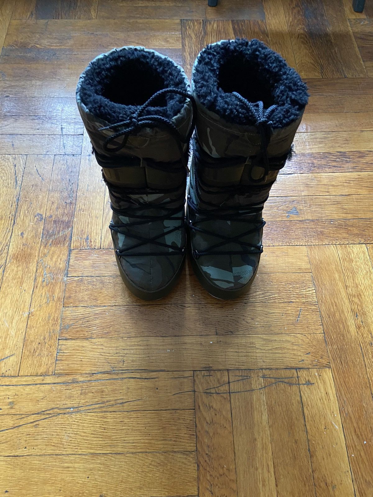 Yves Salomon Camo Moon Boots. Size US 5.5 / IT 35.5 - 2 Thumbnail
