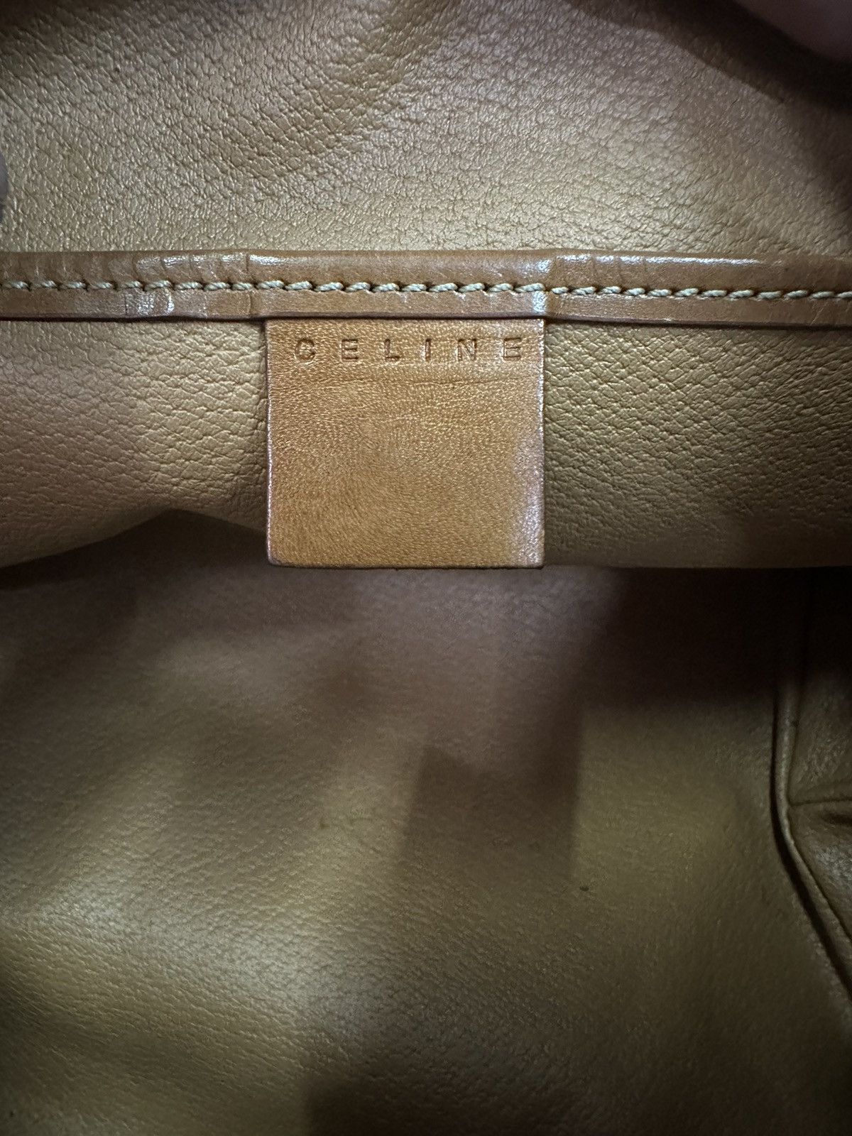 Celine AUTHENTIC CELINE MACADAM VANITY HAND/SHOULDER BAG Size ONE SIZE - 18 Thumbnail