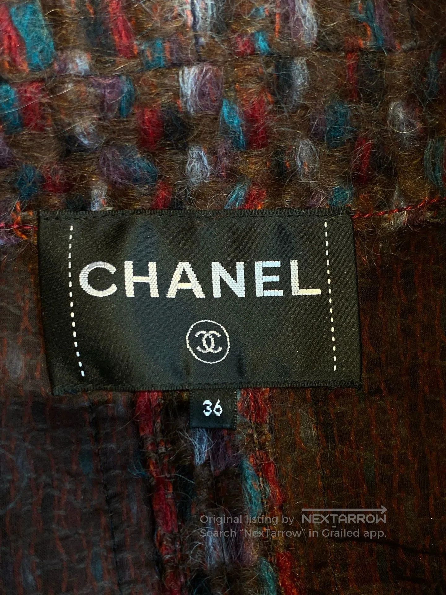 Chanel Chanel 2016 Roma Series Burgundy Vest FR36. Size US XS / EU 42 / 0 - 3 Thumbnail