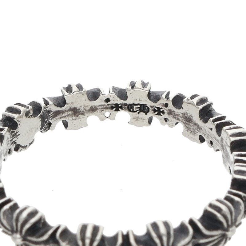 Chrome Hearts Chrome Hearts Tiny ECH Plus Band Silver Ring Size ONE SIZE - 3 Thumbnail