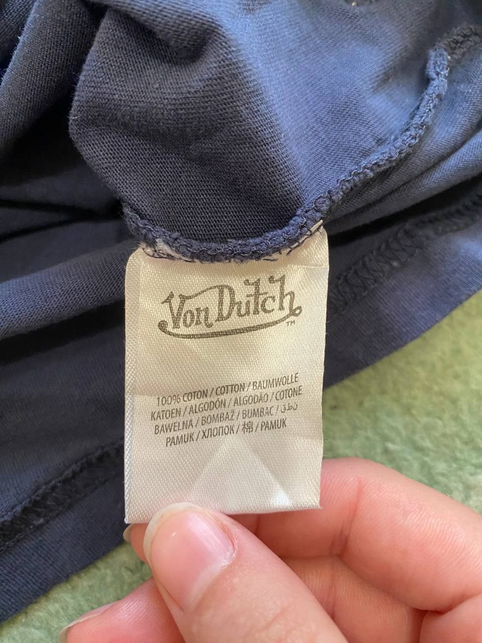 Von Dutch Vintage Von Dutch T-Shirt CENTER LOGO STREETWEAR FADED Size US L / EU 52-54 / 3 - 3 Thumbnail