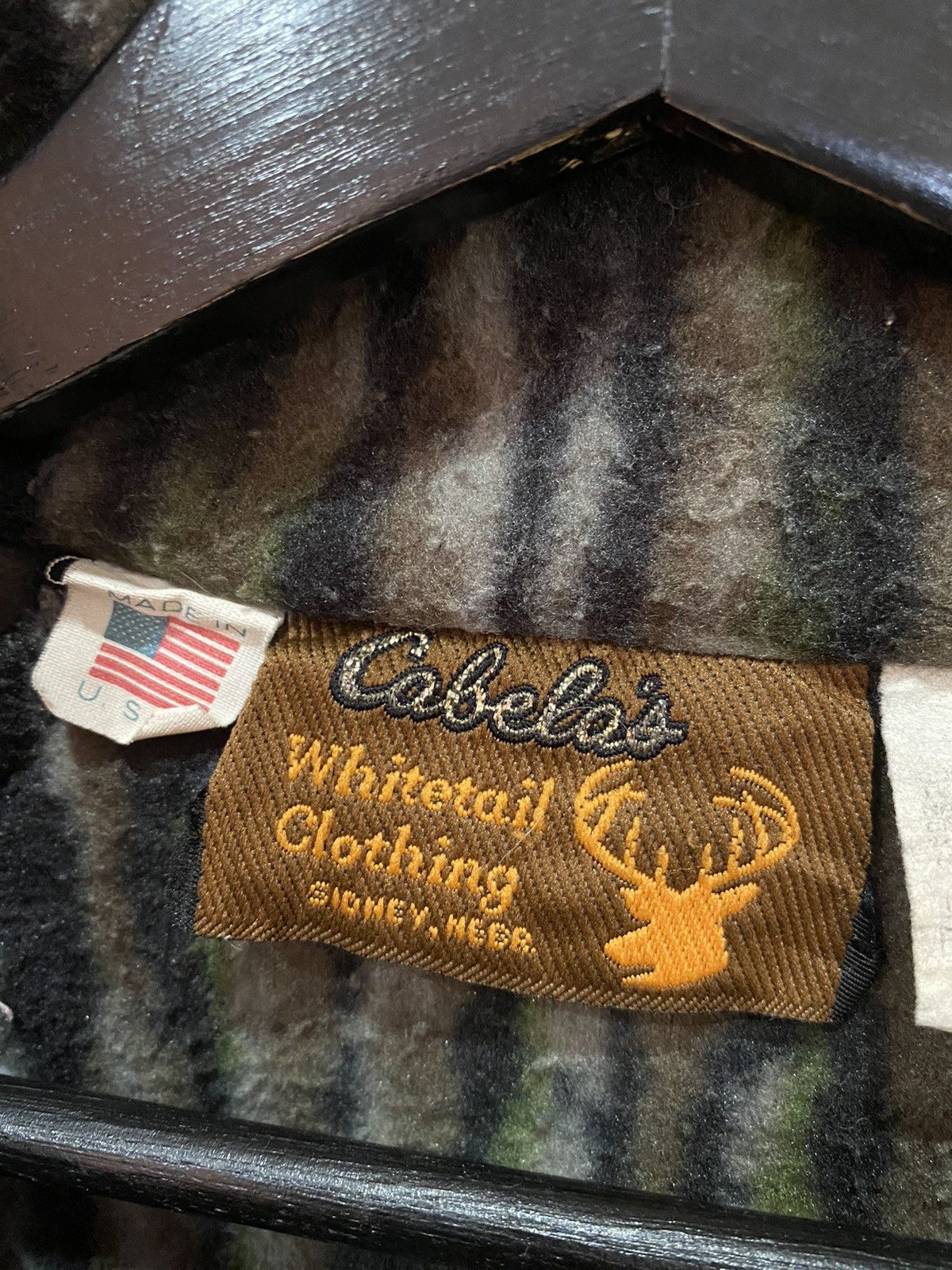 Cabelas Vintage Cabela’s Whitetail Clothing Fleece Jacket - Made USA Size US S / EU 44-46 / 1 - 7 Thumbnail