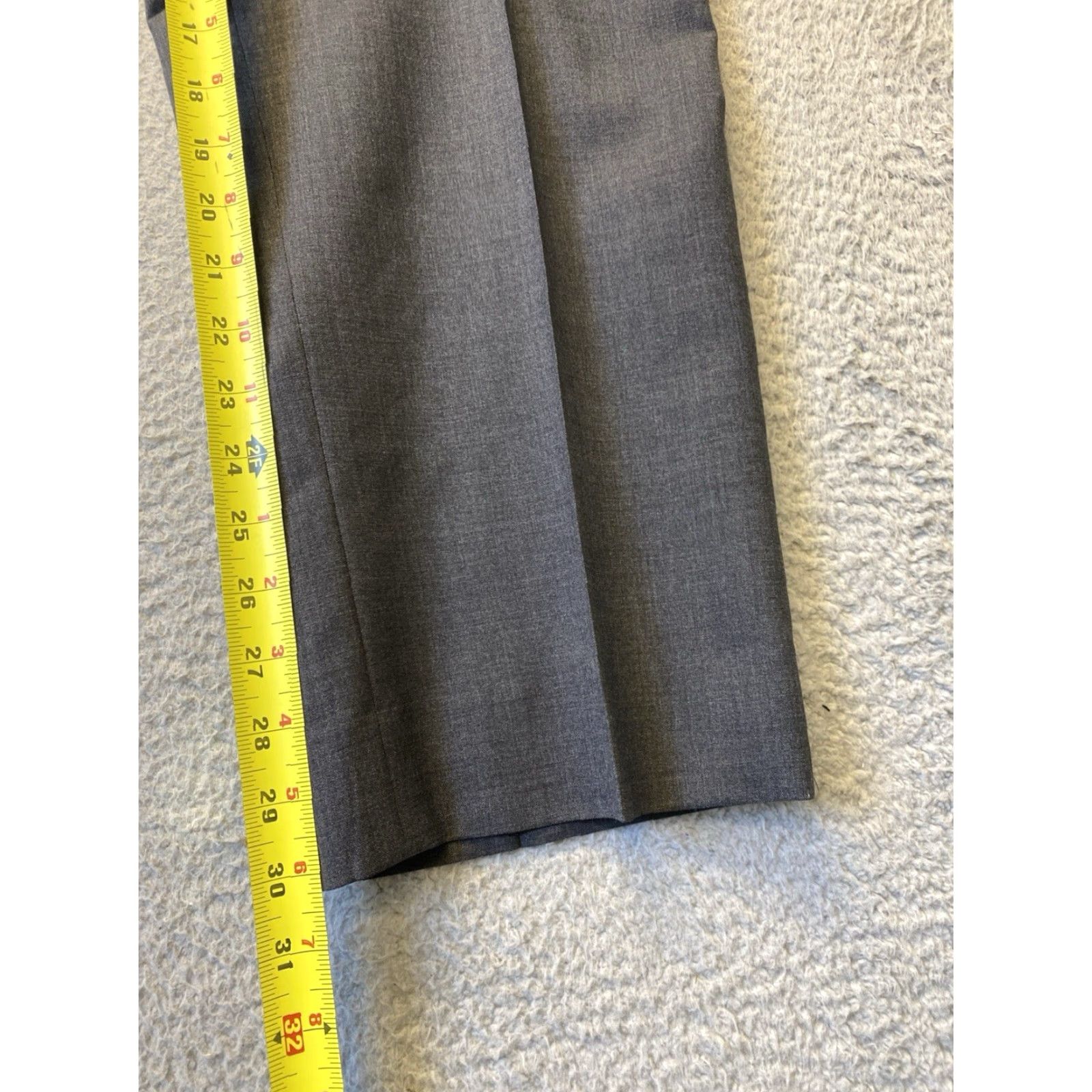 Ralph Lauren VINTAGE Lauren Ralph Lauren Dress Pants Slim Fit 40x30 Dark Gray Wool Mens Size US 40 / EU 56 - 4 Thumbnail